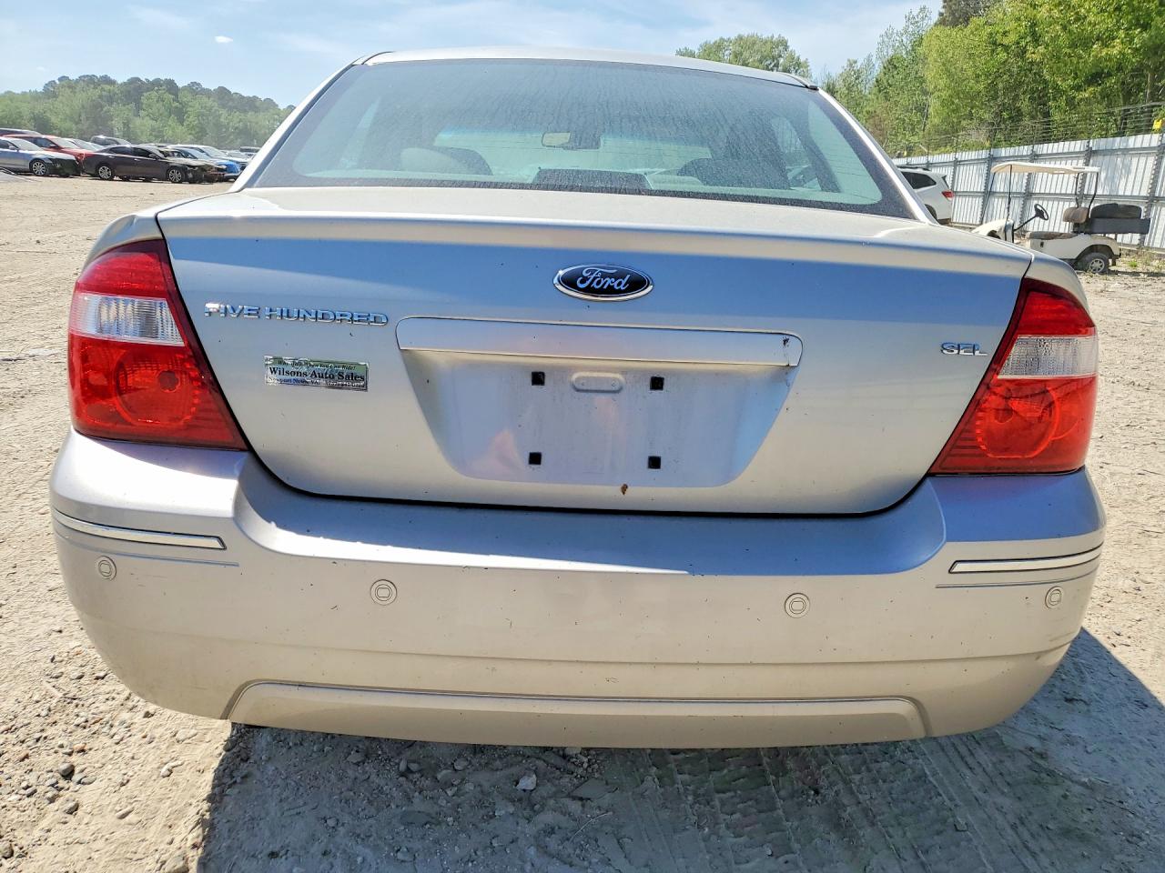 2006 Ford Five Hundred Sel Silver vin: 1FAFP24166G180210