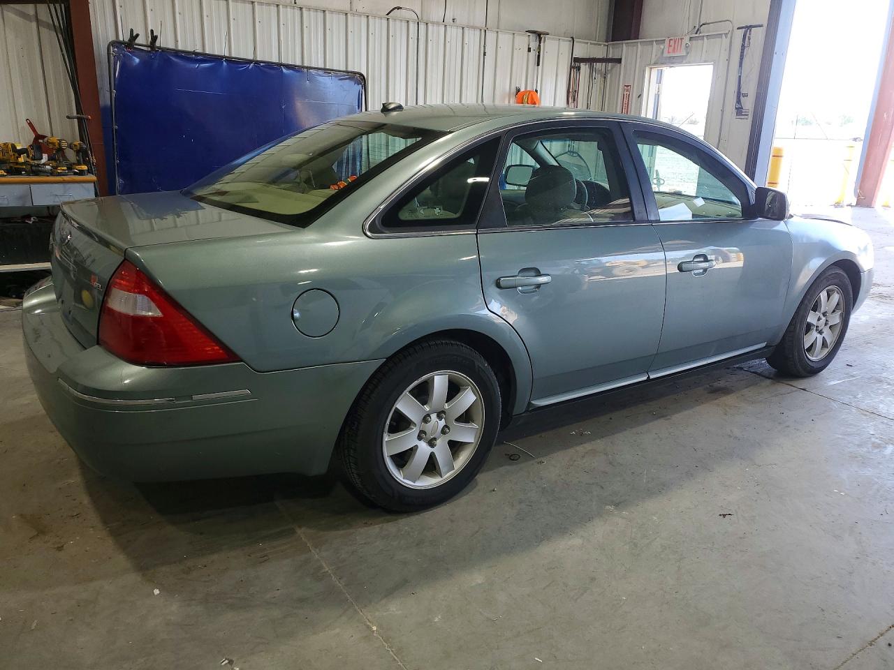 2007 Ford Five Hundred Sel Green vin: 1FAFP24167G101233