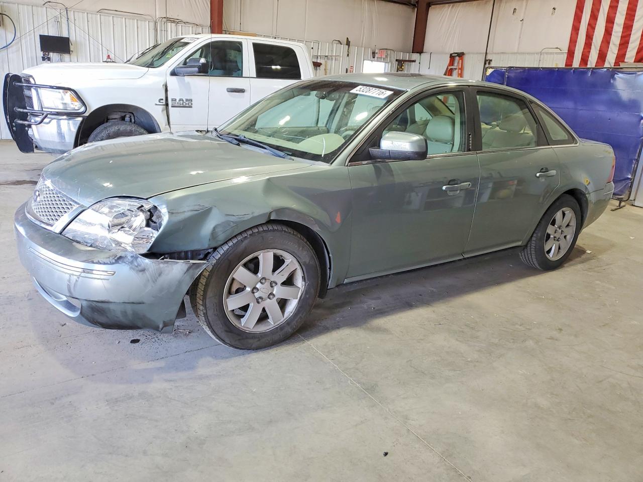 2007 Ford Five Hundred Sel Green vin: 1FAFP24167G101233