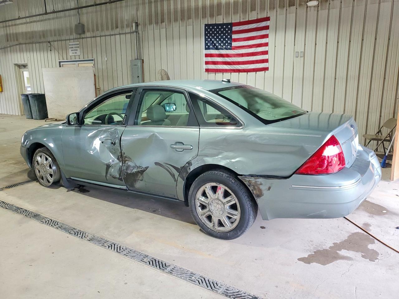 2007 Ford Five Hundred Sel Green vin: 1FAFP24167G120557