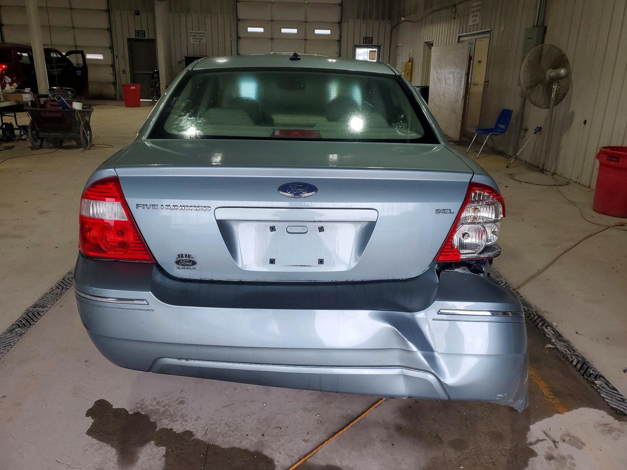 2007 Ford Five Hundred Sel Green vin: 1FAFP24167G120557