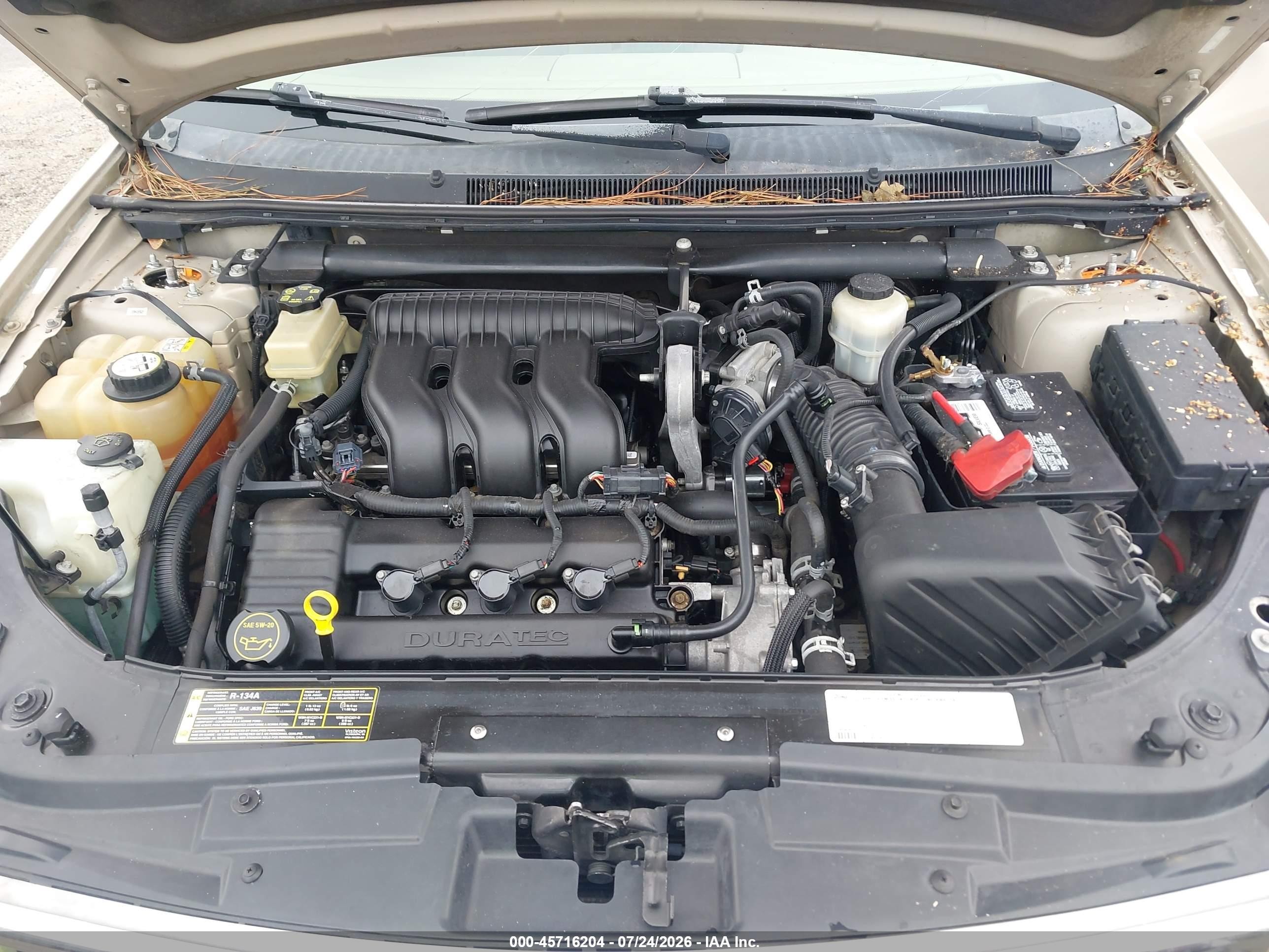 2007 Ford Five Hundred Sel Tan vin: 1FAFP24167G123393