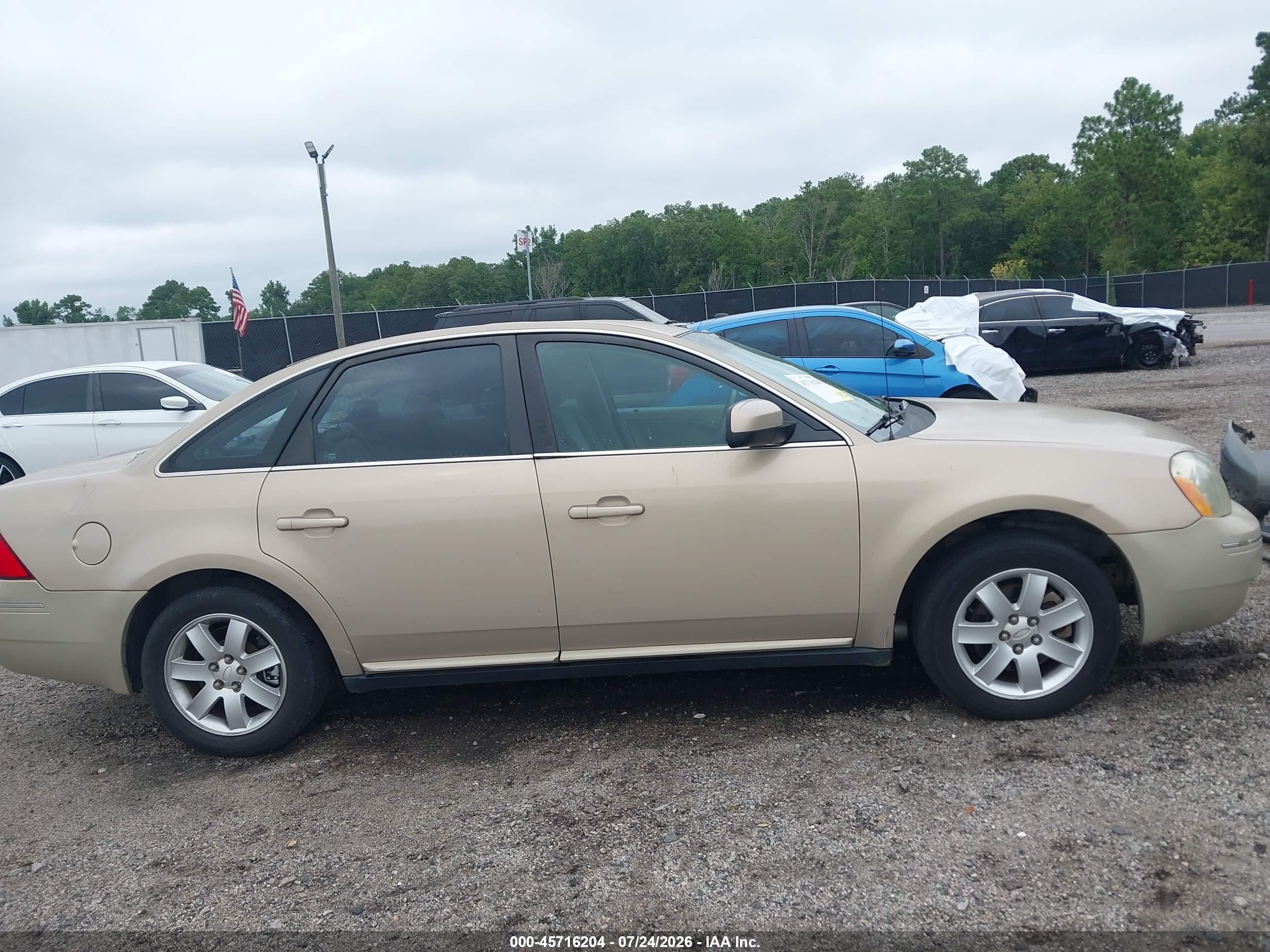 2007 Ford Five Hundred Sel Tan vin: 1FAFP24167G123393
