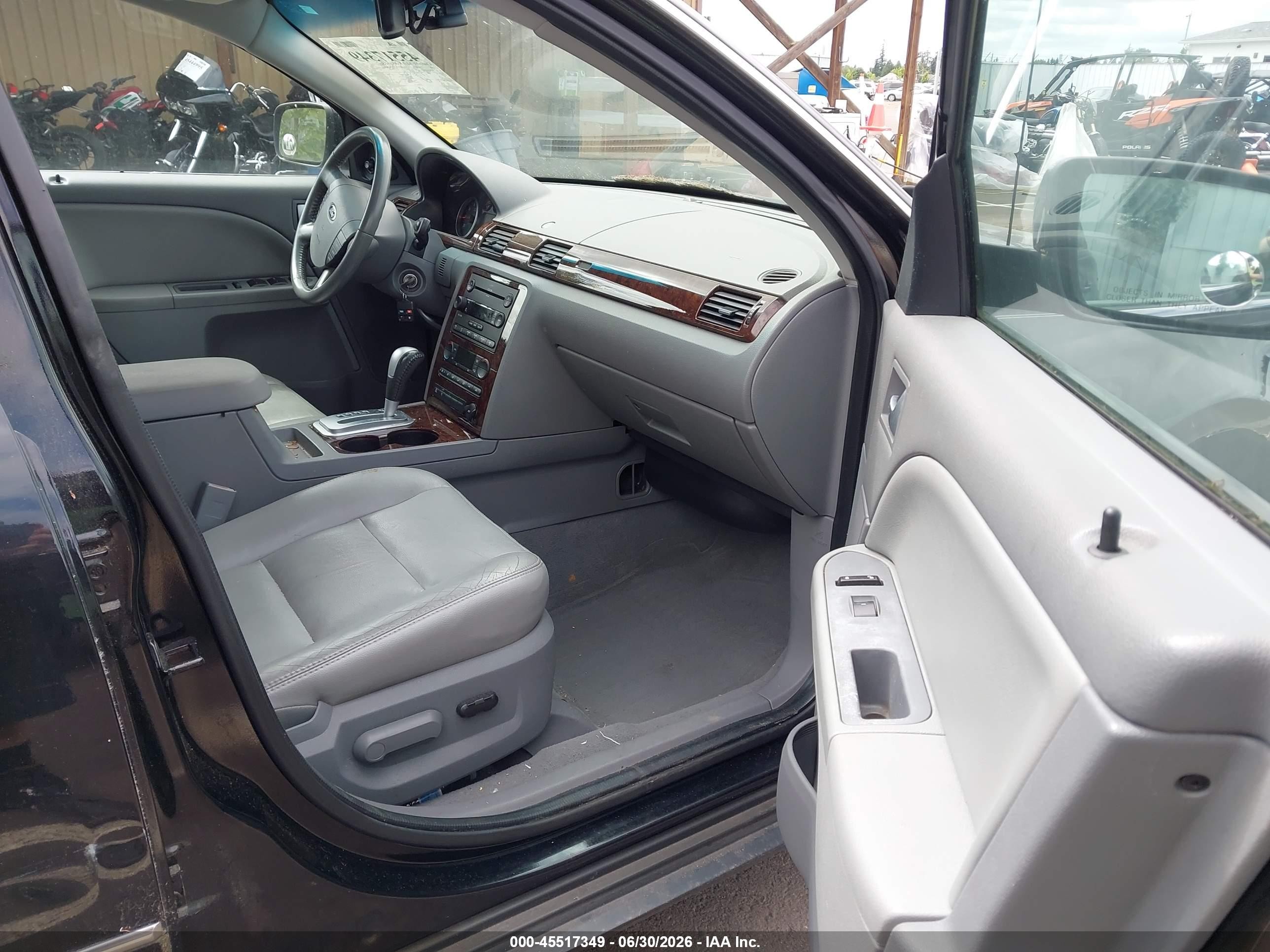 2006 Ford Five Hundred Sel Black vin: 1FAFP24176G111459