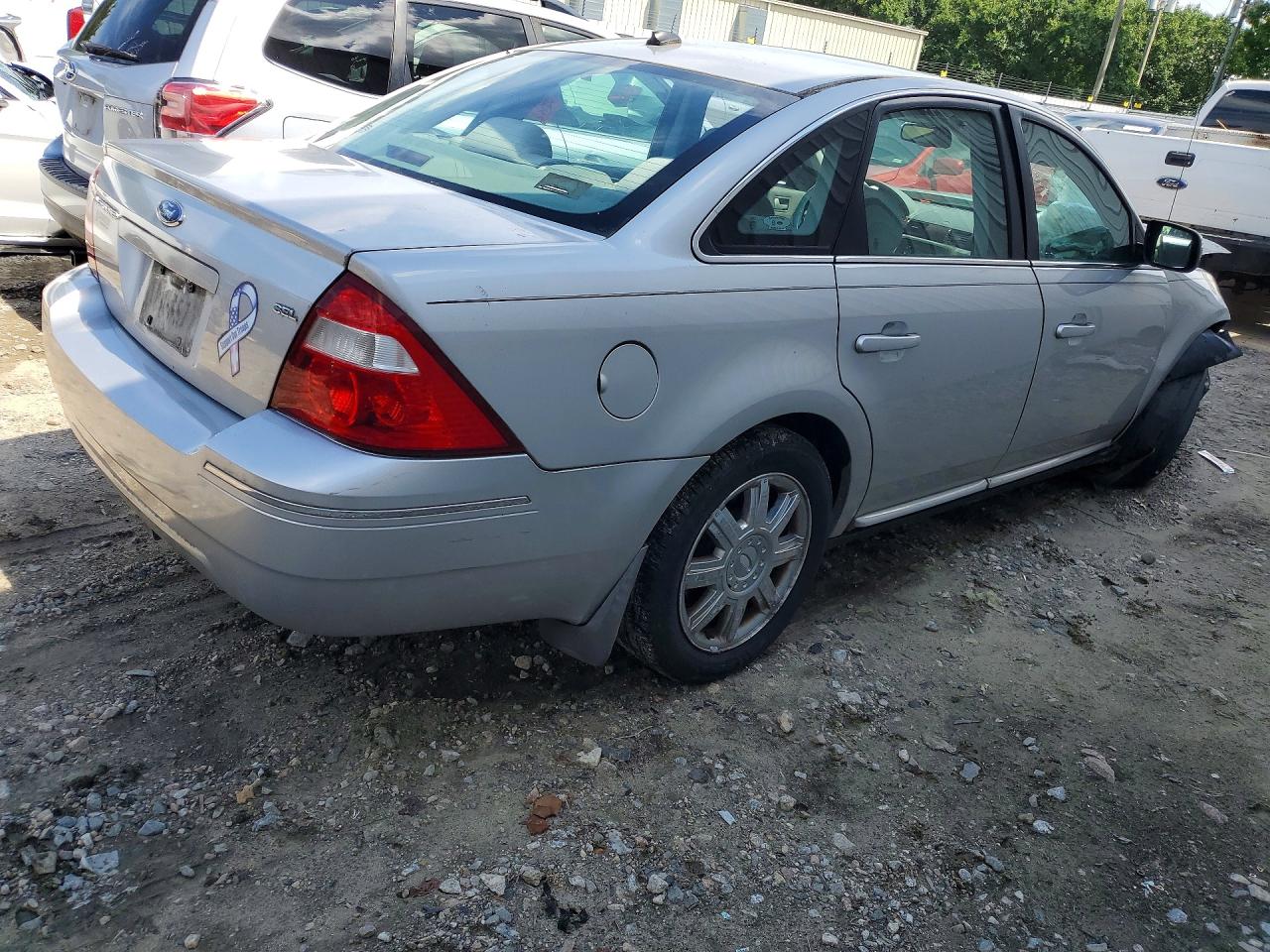 2007 Ford Five Hundred Sel Silver vin: 1FAFP24177G103492