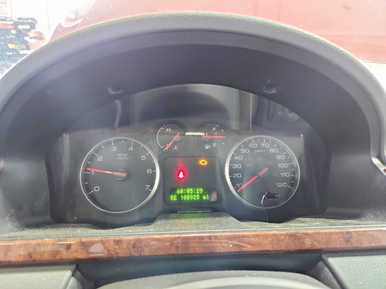 2005 Ford Five Hundred Sel Red vin: 1FAFP24185G113249