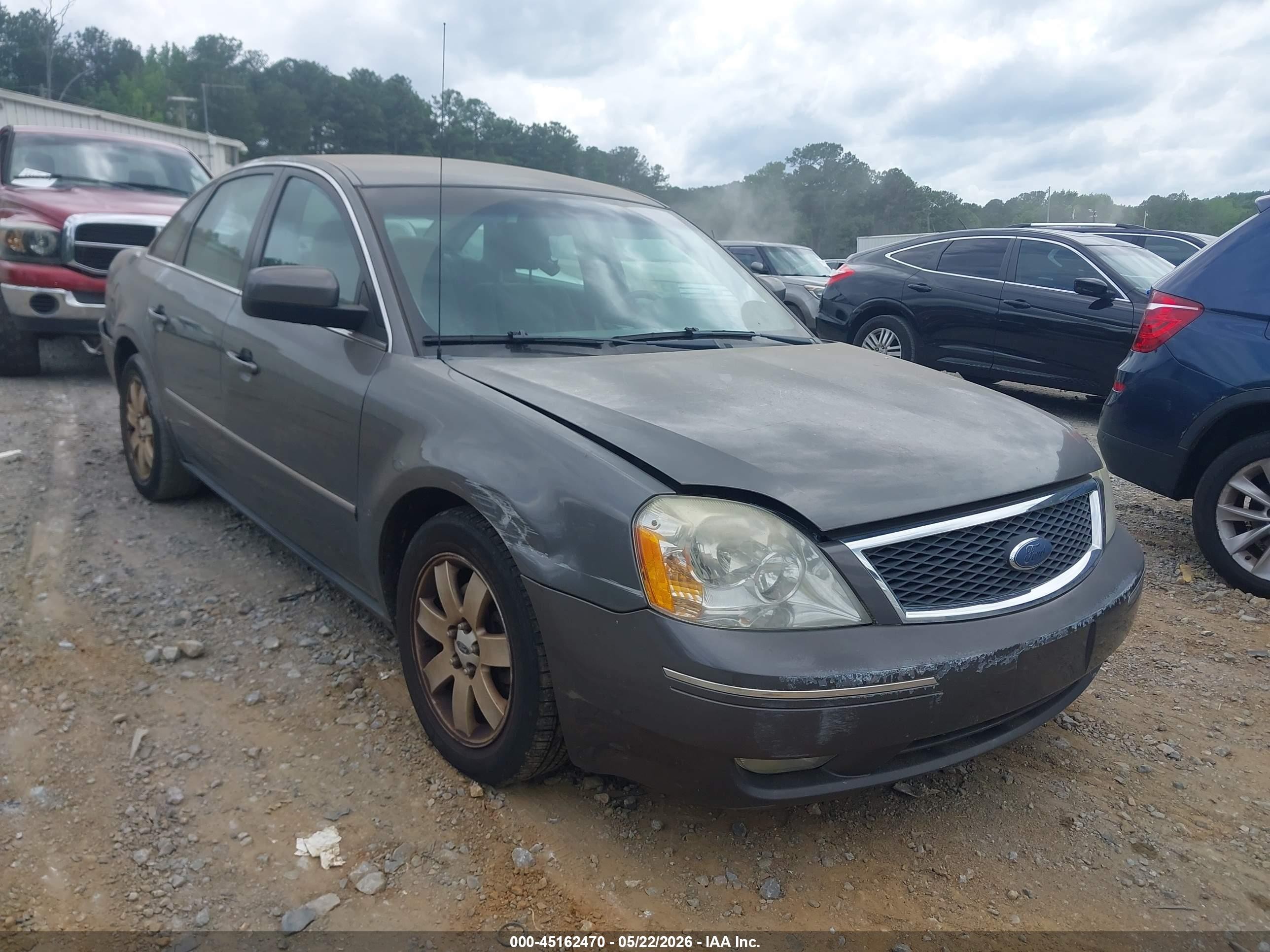 2006 Ford Five Hundred Sel Gray vin: 1FAFP24186G110336