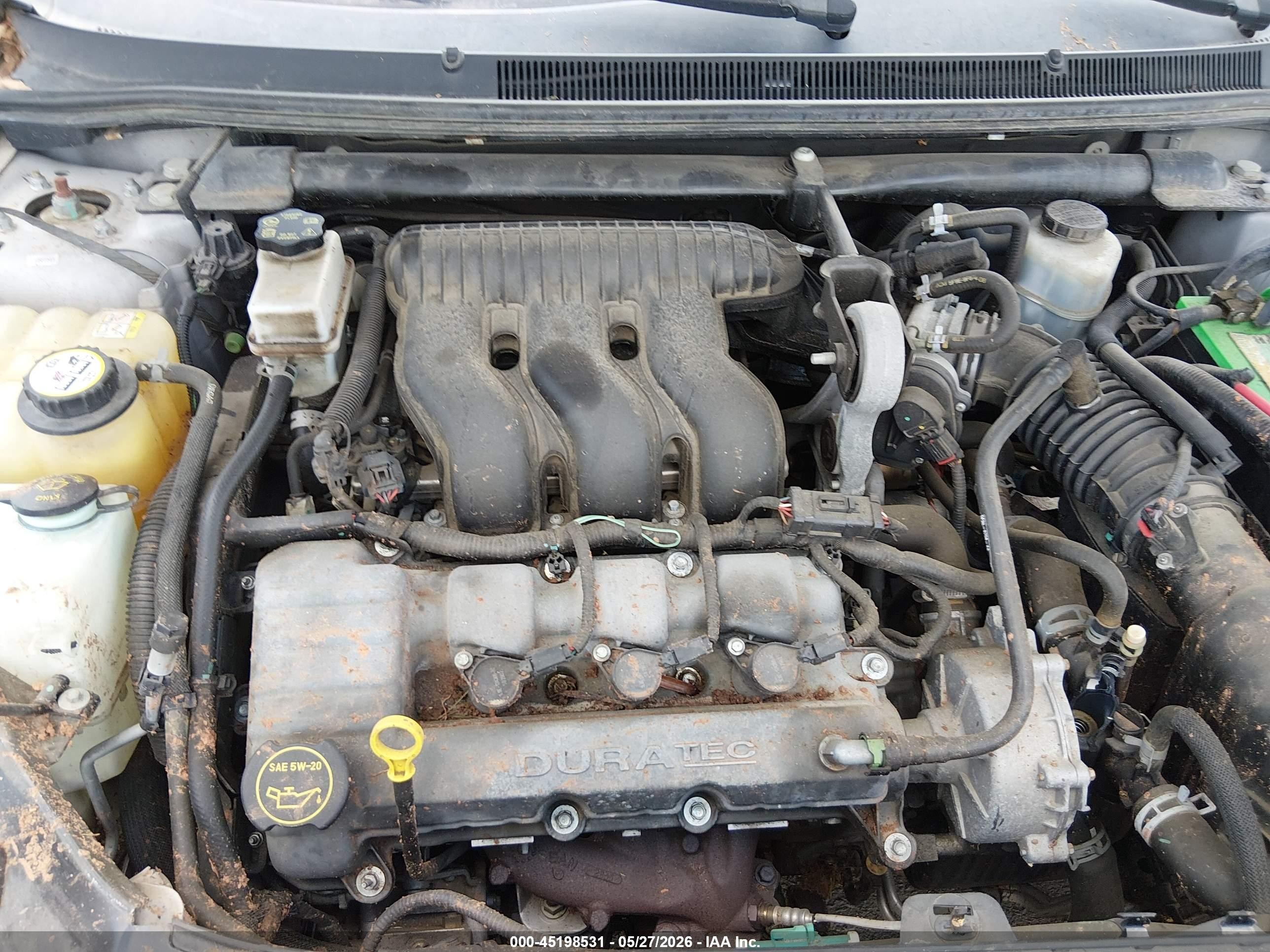 2006 Ford Five Hundred Sel Silver vin: 1FAFP24186G140629