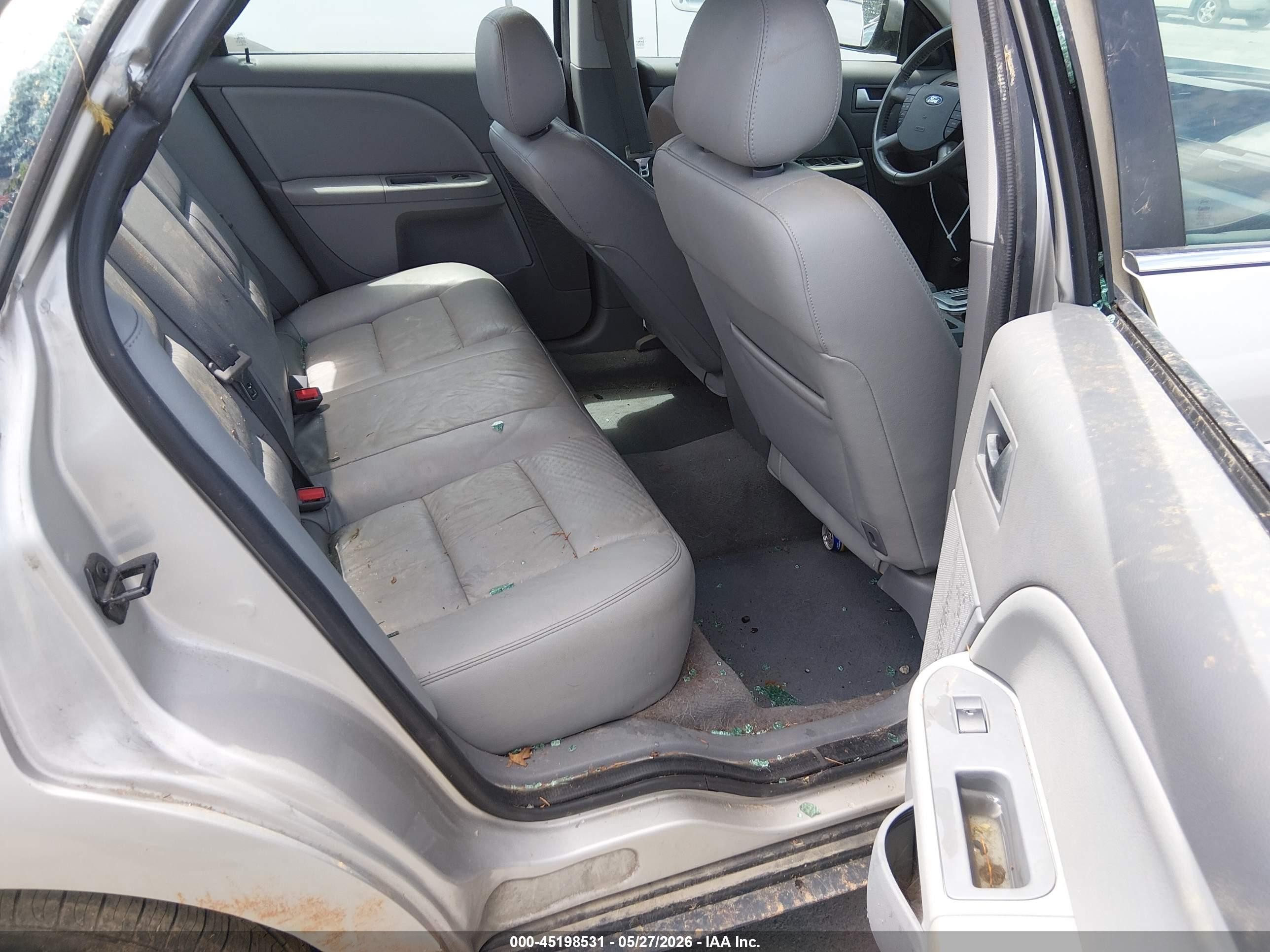 2006 Ford Five Hundred Sel Silver vin: 1FAFP24186G140629