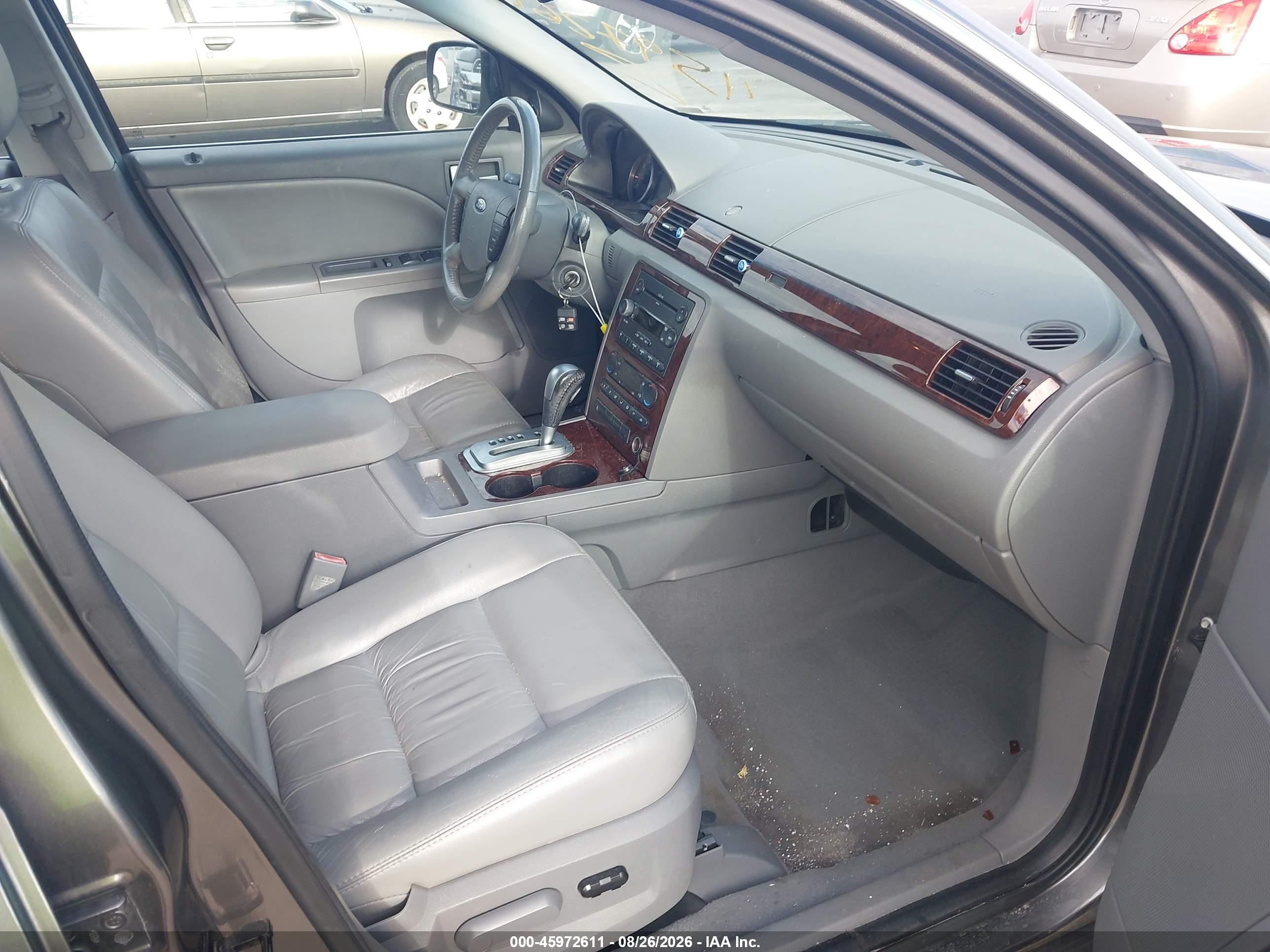 2006 Ford Five Hundred Sel Gray vin: 1FAFP24196G179052