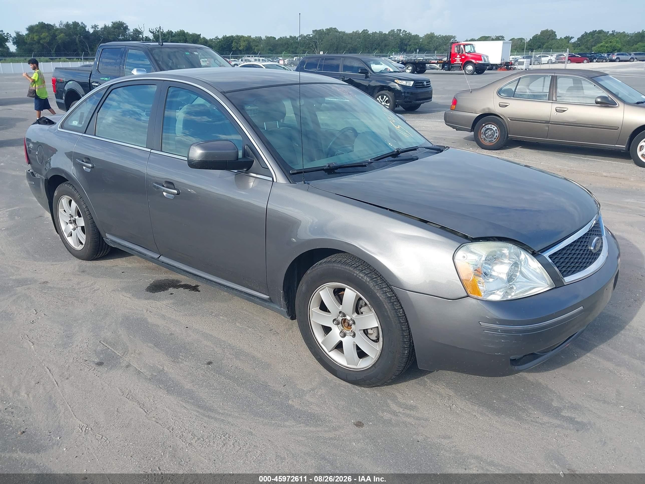 2006 Ford Five Hundred Sel Gray vin: 1FAFP24196G179052