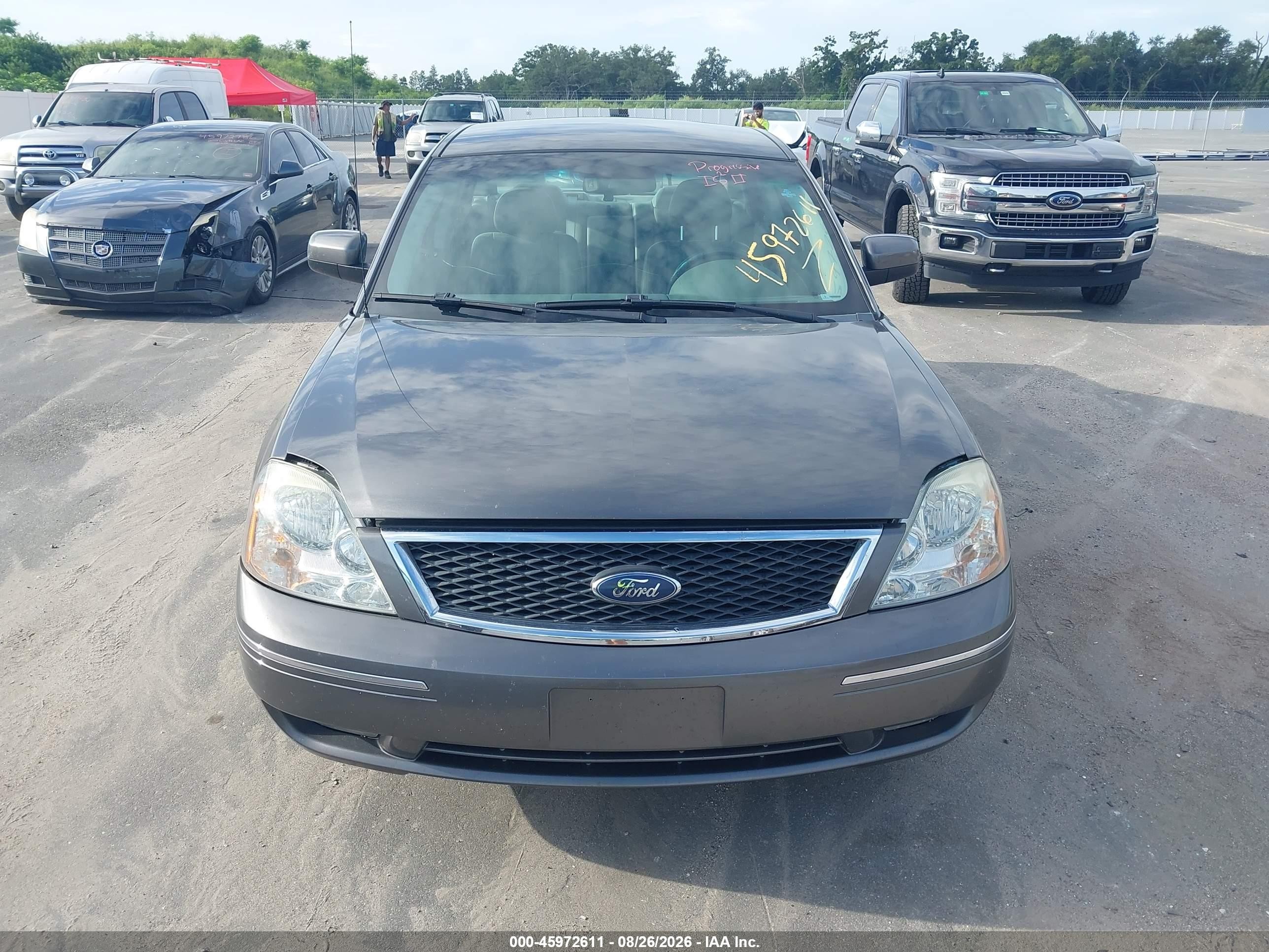 2006 Ford Five Hundred Sel Gray vin: 1FAFP24196G179052