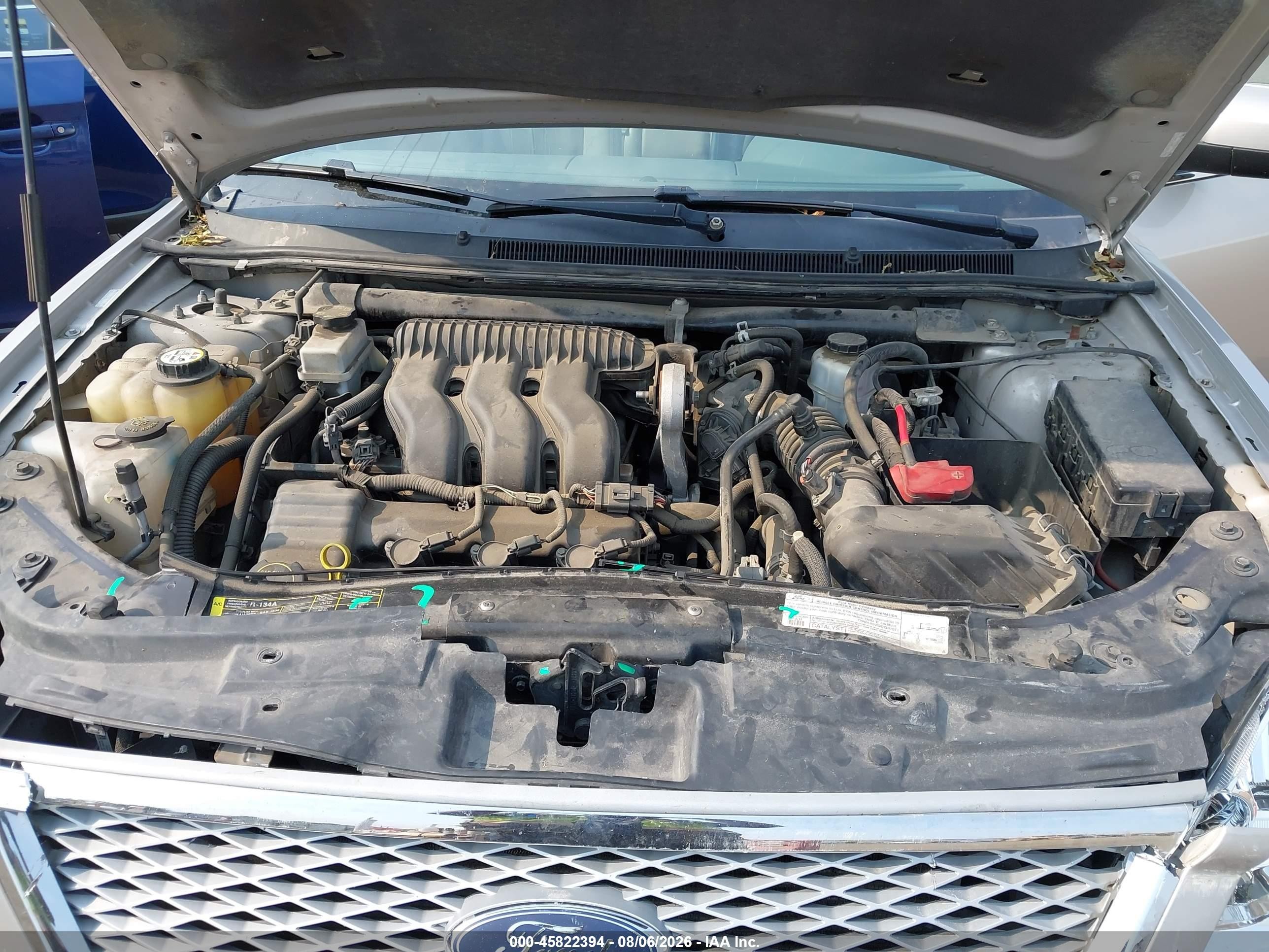 2007 Ford Five Hundred Sel Silver vin: 1FAFP24197G107933