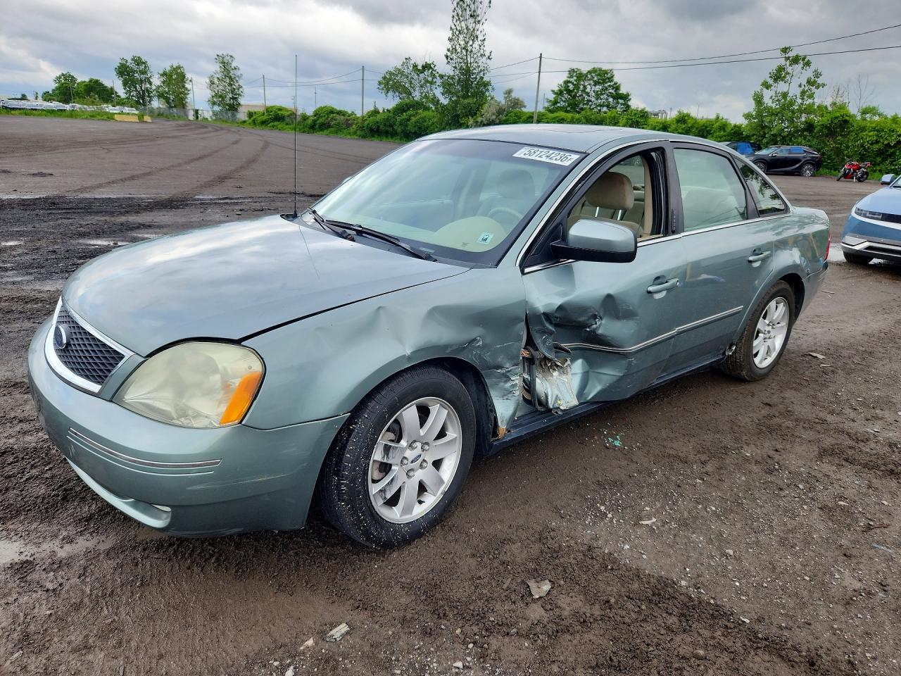 2005 Ford Five Hundred Sel Green vin: 1FAFP241X5G153686