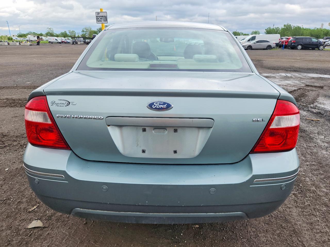 2005 Ford Five Hundred Sel Green vin: 1FAFP241X5G153686
