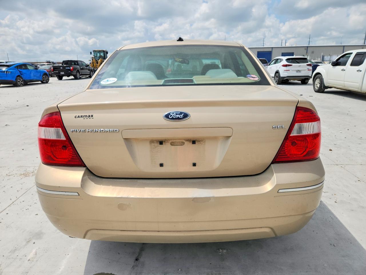 2007 Ford Five Hundred Sel Gold vin: 1FAFP241X7G114471