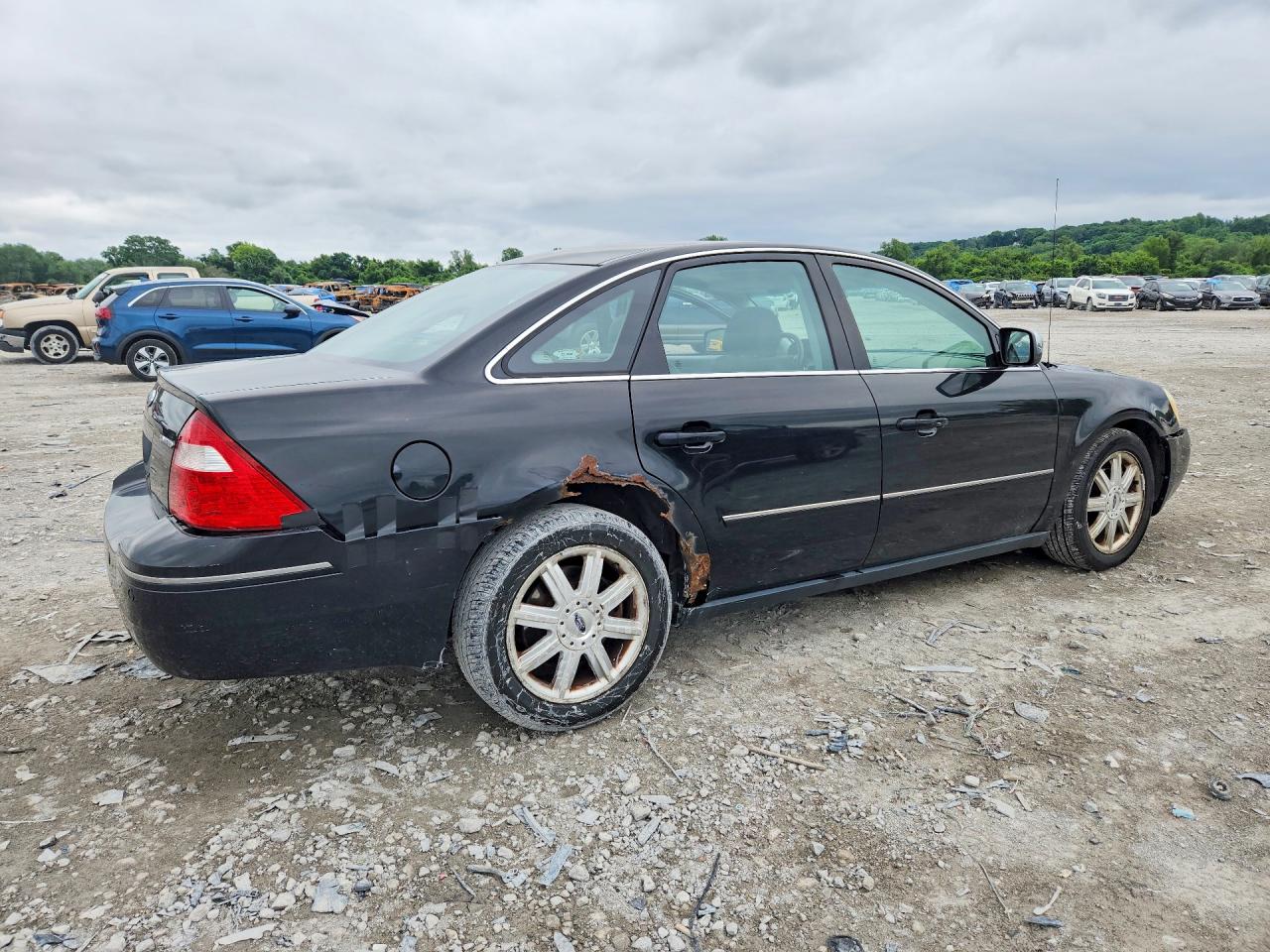 2006 Ford Five Hundred Black vin: 1FAFP25106G101709