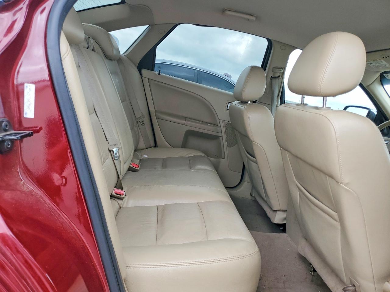 2007 Ford Five Hundred Limited Red vin: 1FAFP25117G119525