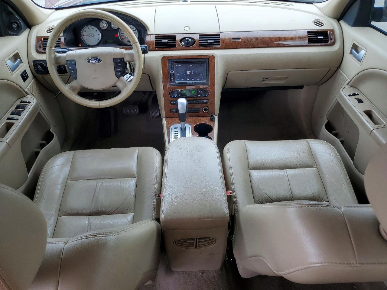 2007 Ford Five Hundred Limited Red vin: 1FAFP25117G119525