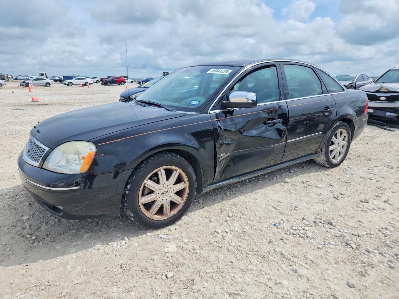 2006 Ford Five Hundred Limited Black vin: 1FAFP25136G105947
