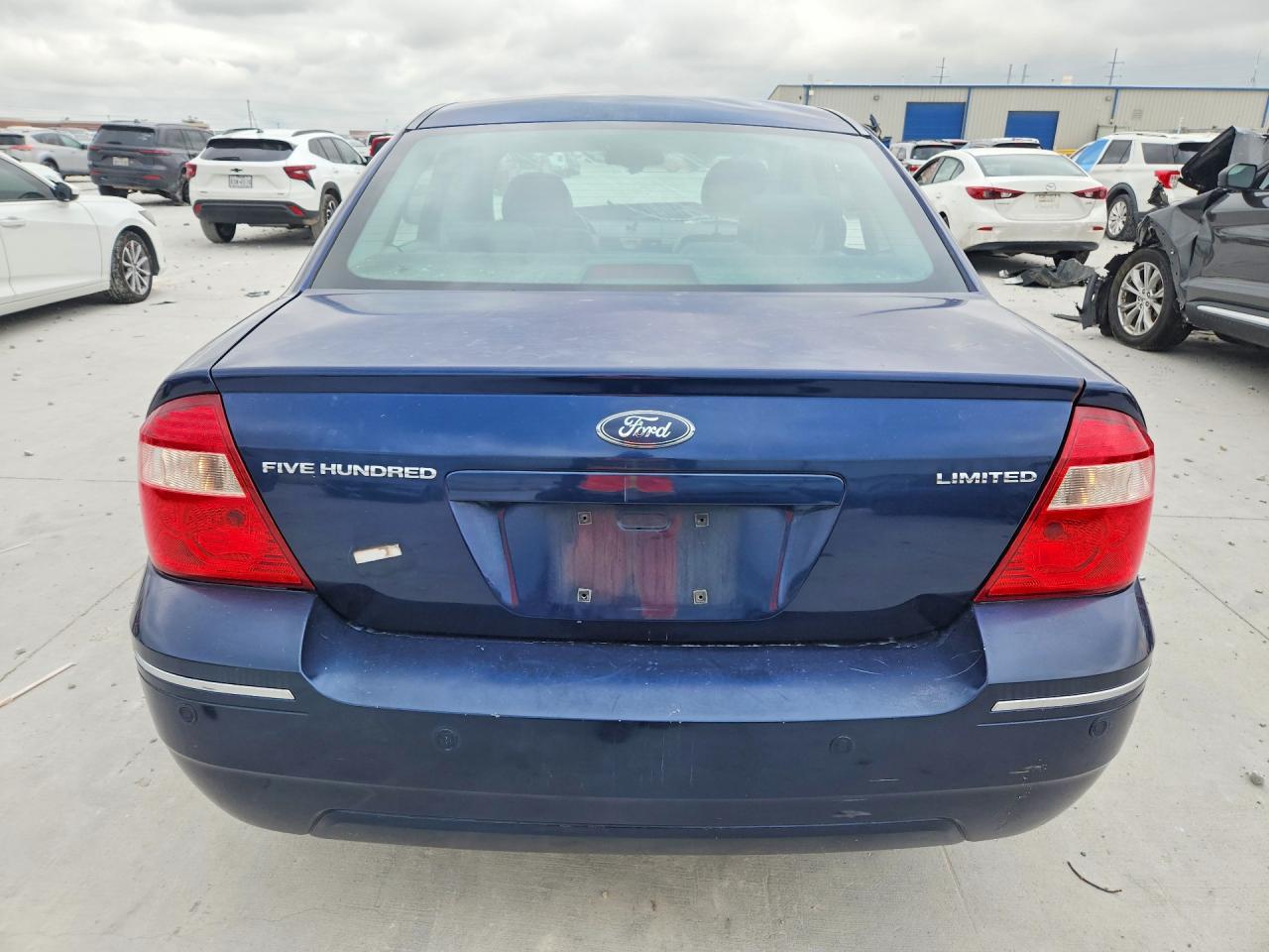 2005 Ford Five Hundred Limited Blue vin: 1FAFP25155G166795