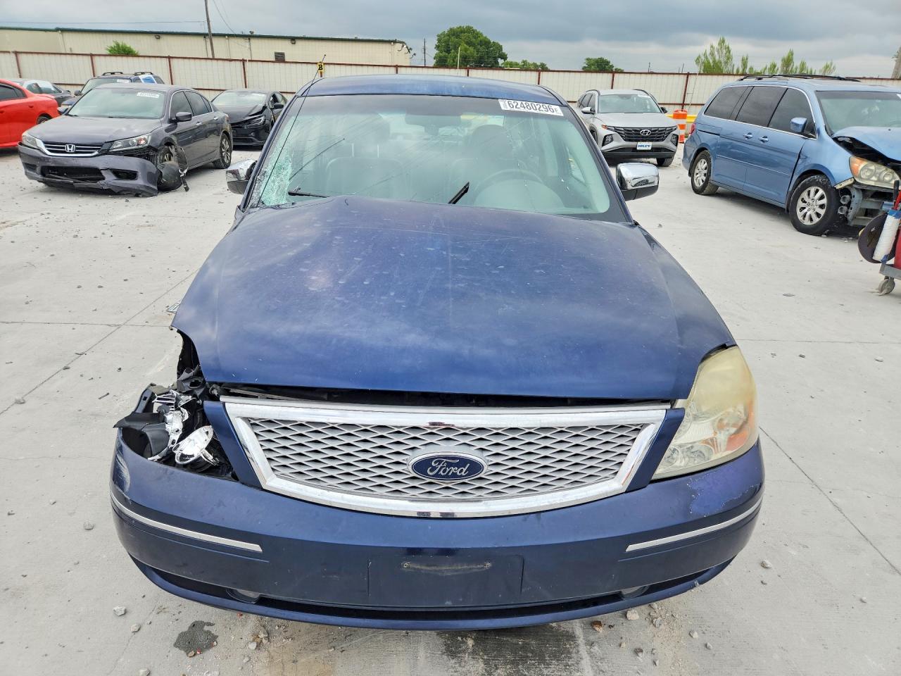 2005 Ford Five Hundred Limited Blue vin: 1FAFP25155G166795