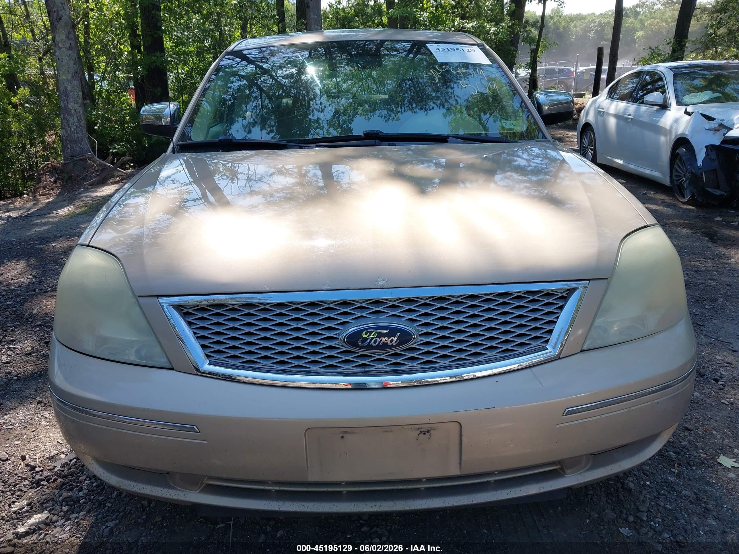 2007 Ford Five Hundred Limited Gold vin: 1FAFP25167G108830