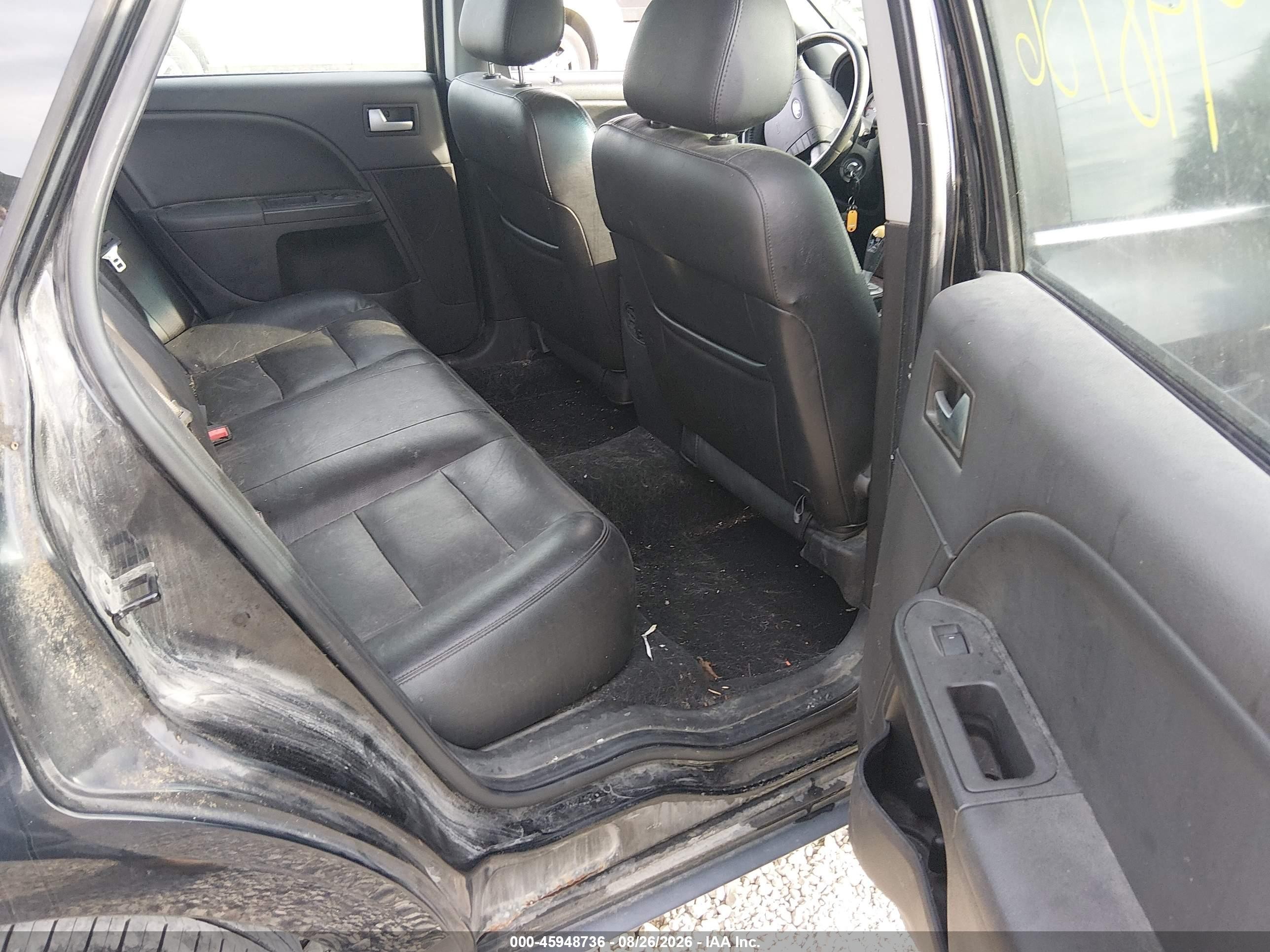 2005 Ford Five Hundred Limited Black vin: 1FAFP25175G200347
