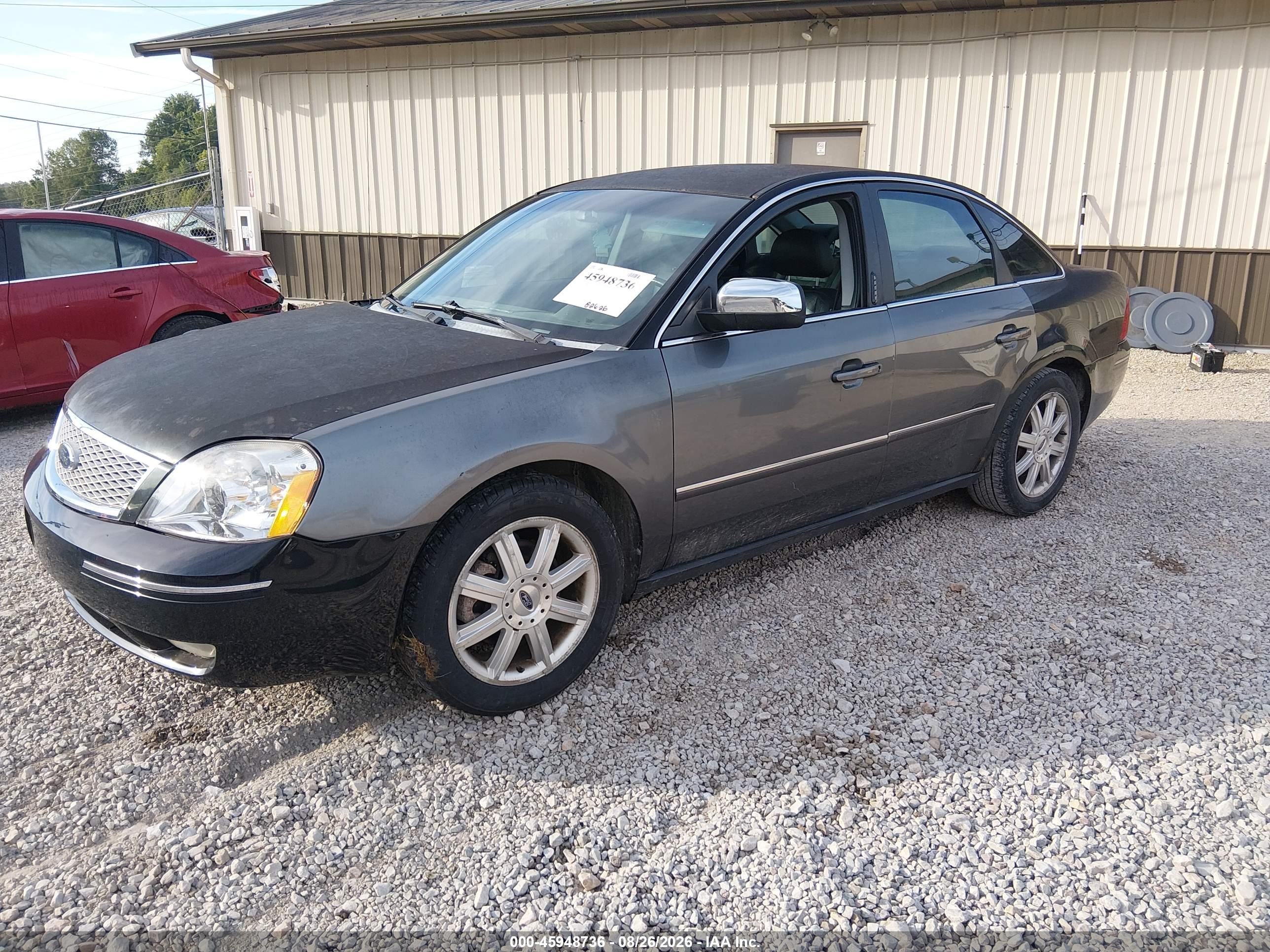 2005 Ford Five Hundred Limited Black vin: 1FAFP25175G200347