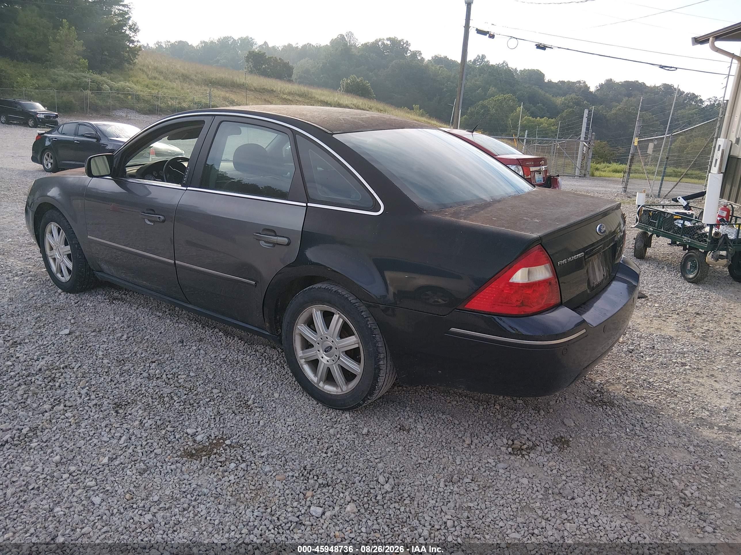2005 Ford Five Hundred Limited Black vin: 1FAFP25175G200347