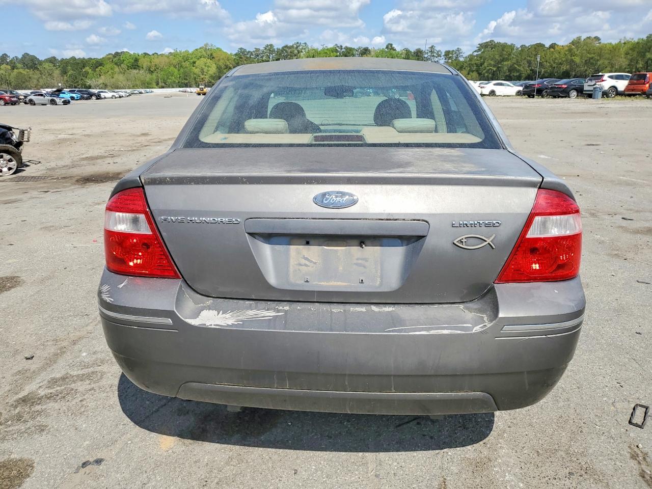 2005 Ford Five Hundred Limited Gray vin: 1FAFP25195G153502