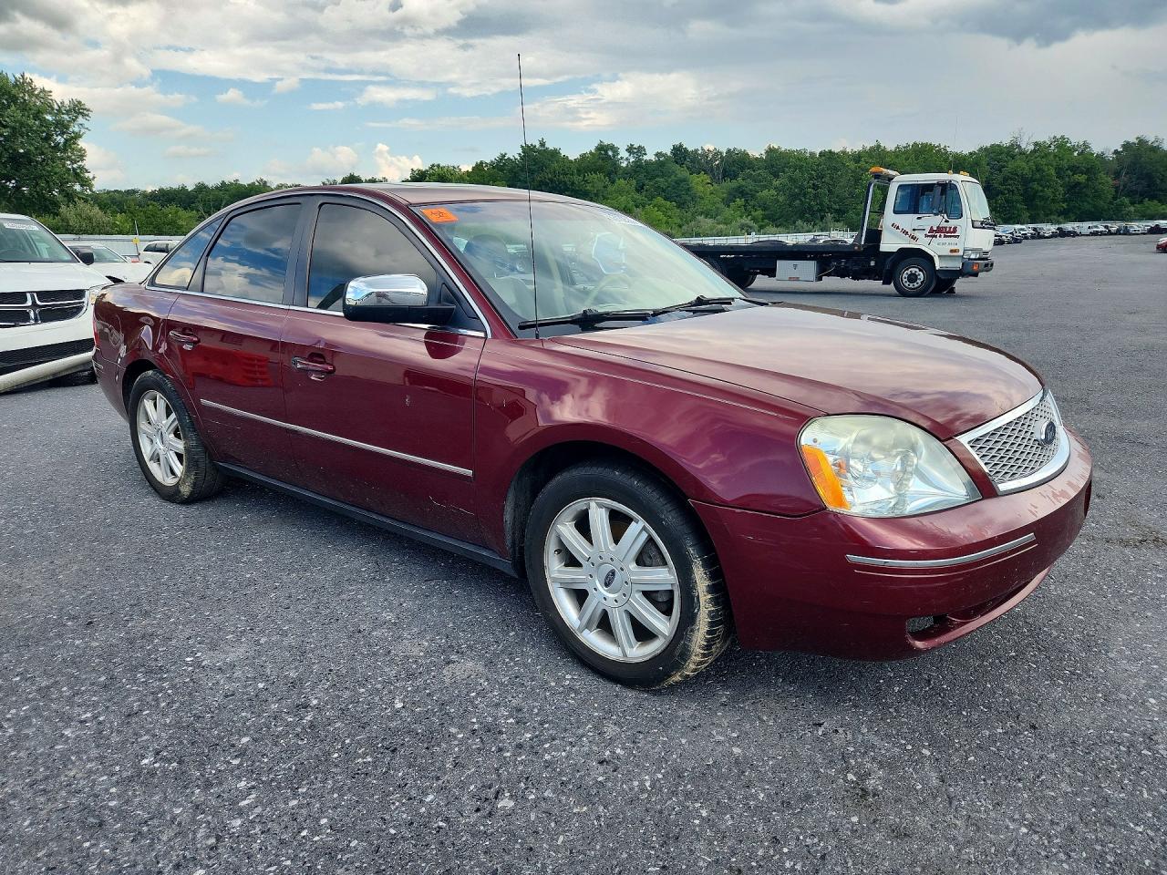 2005 Ford Five Hundred Limited Maroon vin: 1FAFP25195G203864