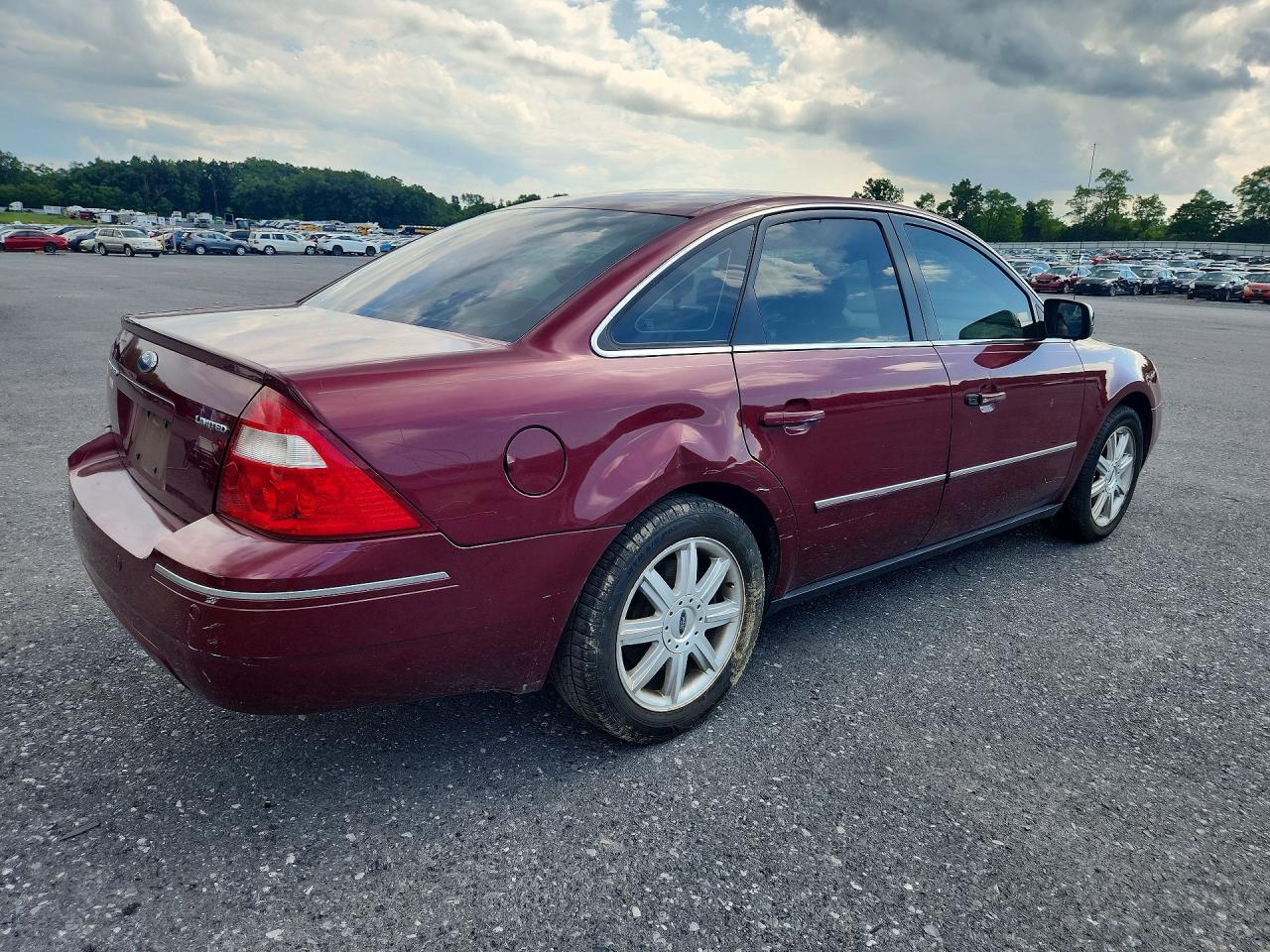 2005 Ford Five Hundred Limited Maroon vin: 1FAFP25195G203864