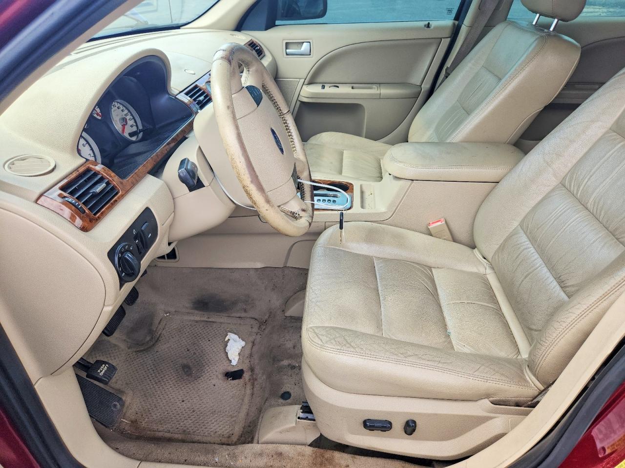 2005 Ford Five Hundred Limited Maroon vin: 1FAFP25195G203864