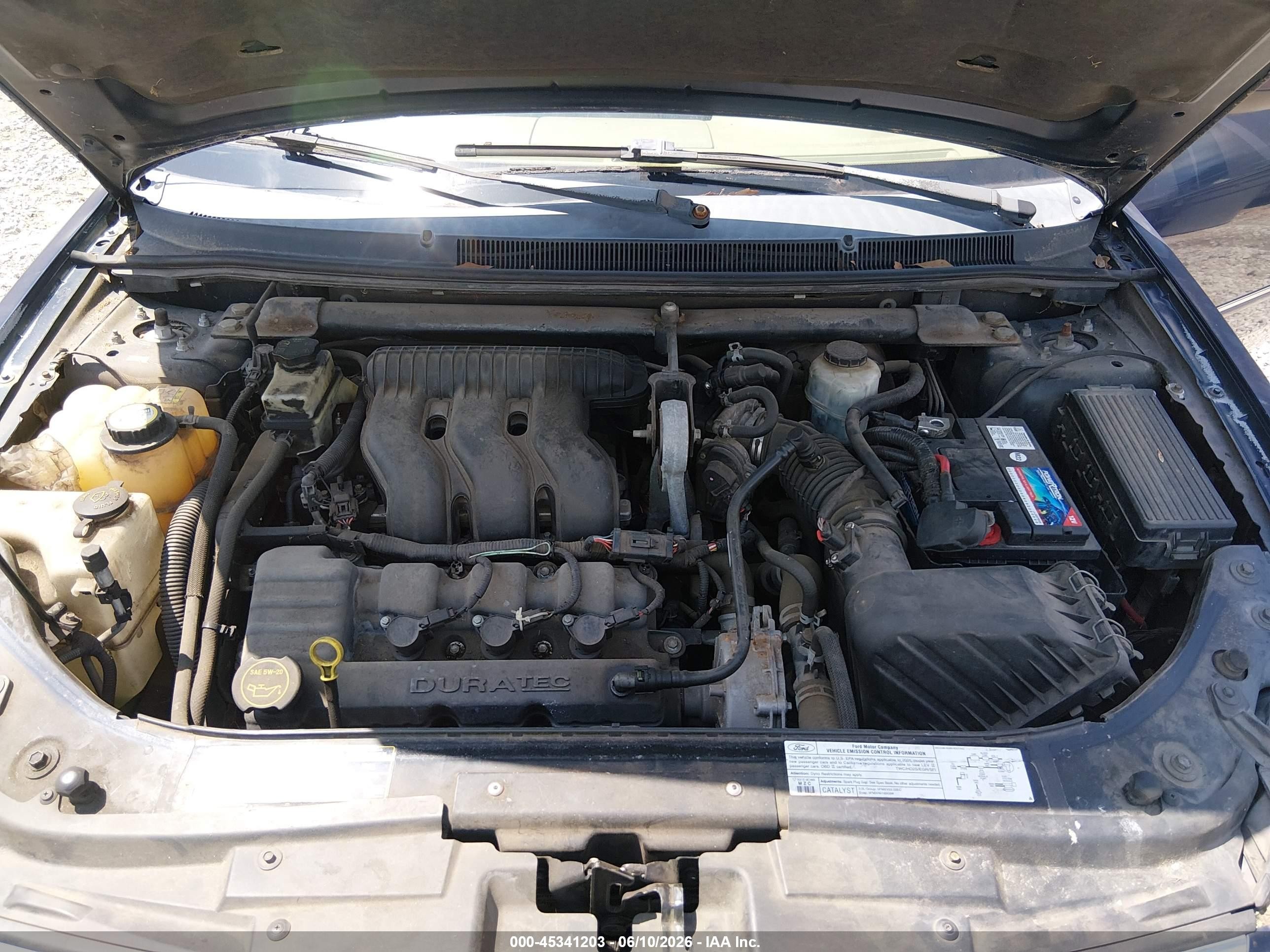 2005 Ford Five Hundred Sel Blue vin: 1FAFP27135G157946