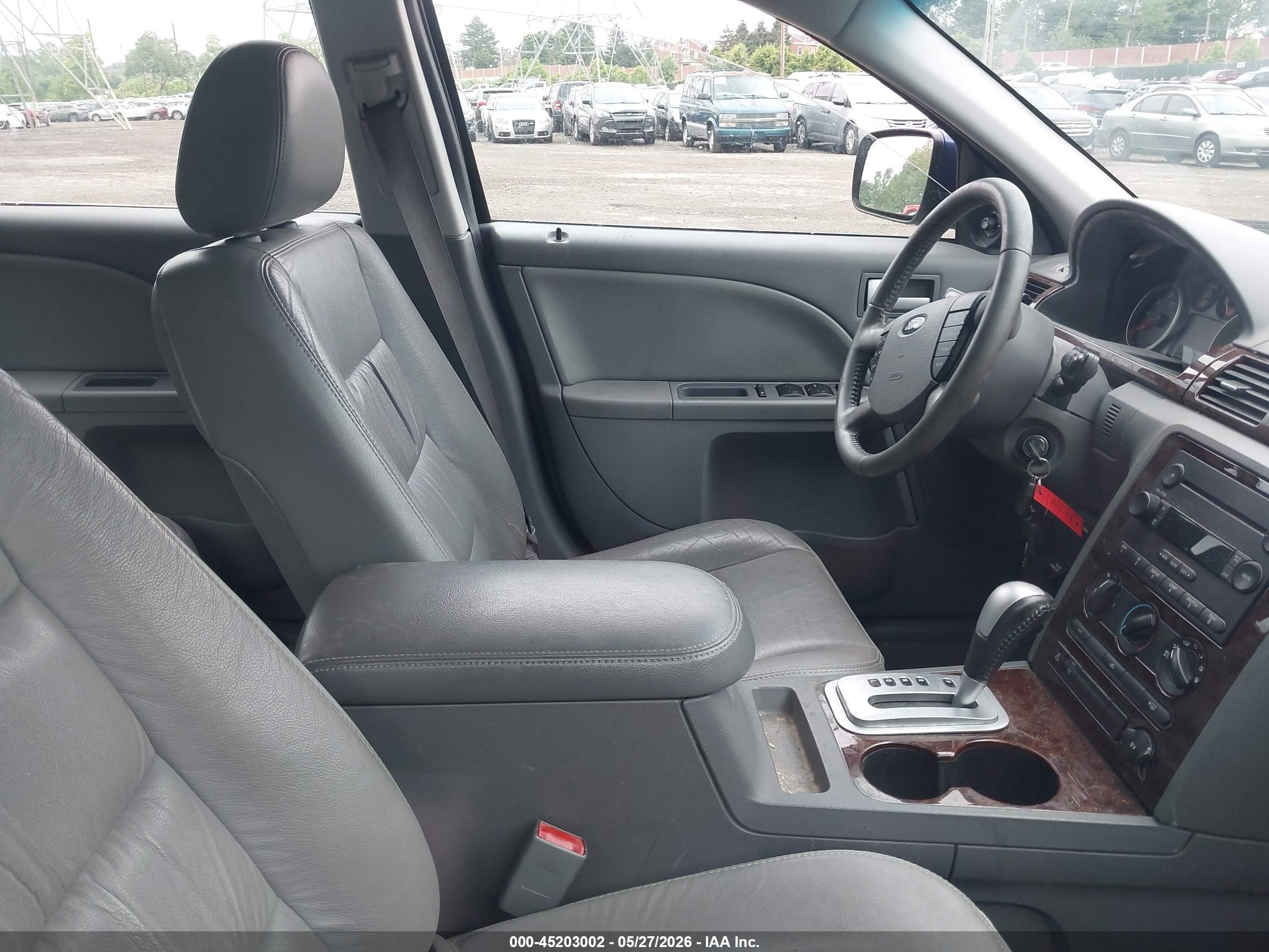 2007 Ford Five Hundred Sel Blue vin: 1FAFP27137G114985
