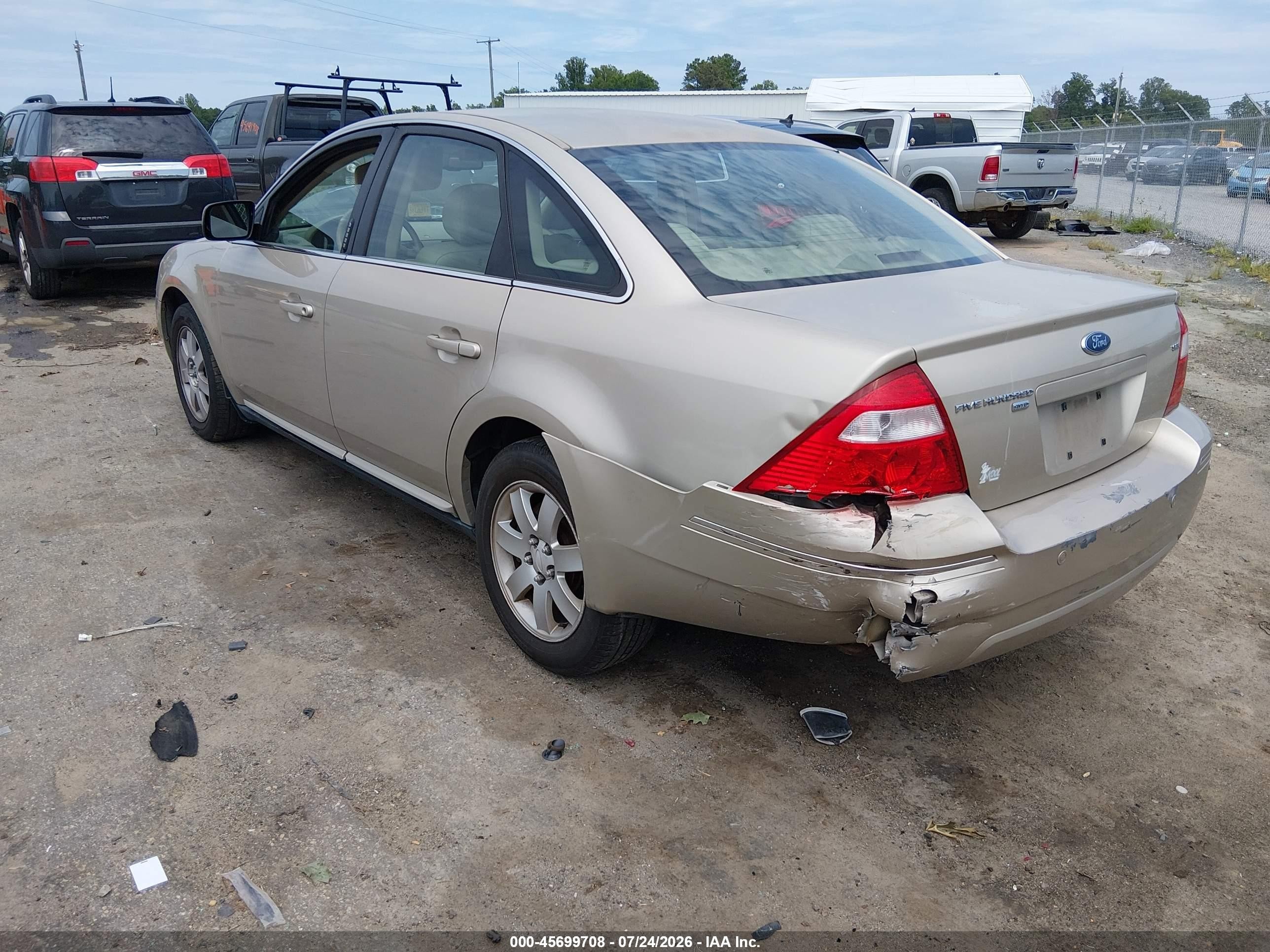 2006 Ford Five Hundred Sel Champagne vin: 1FAFP27166G173477
