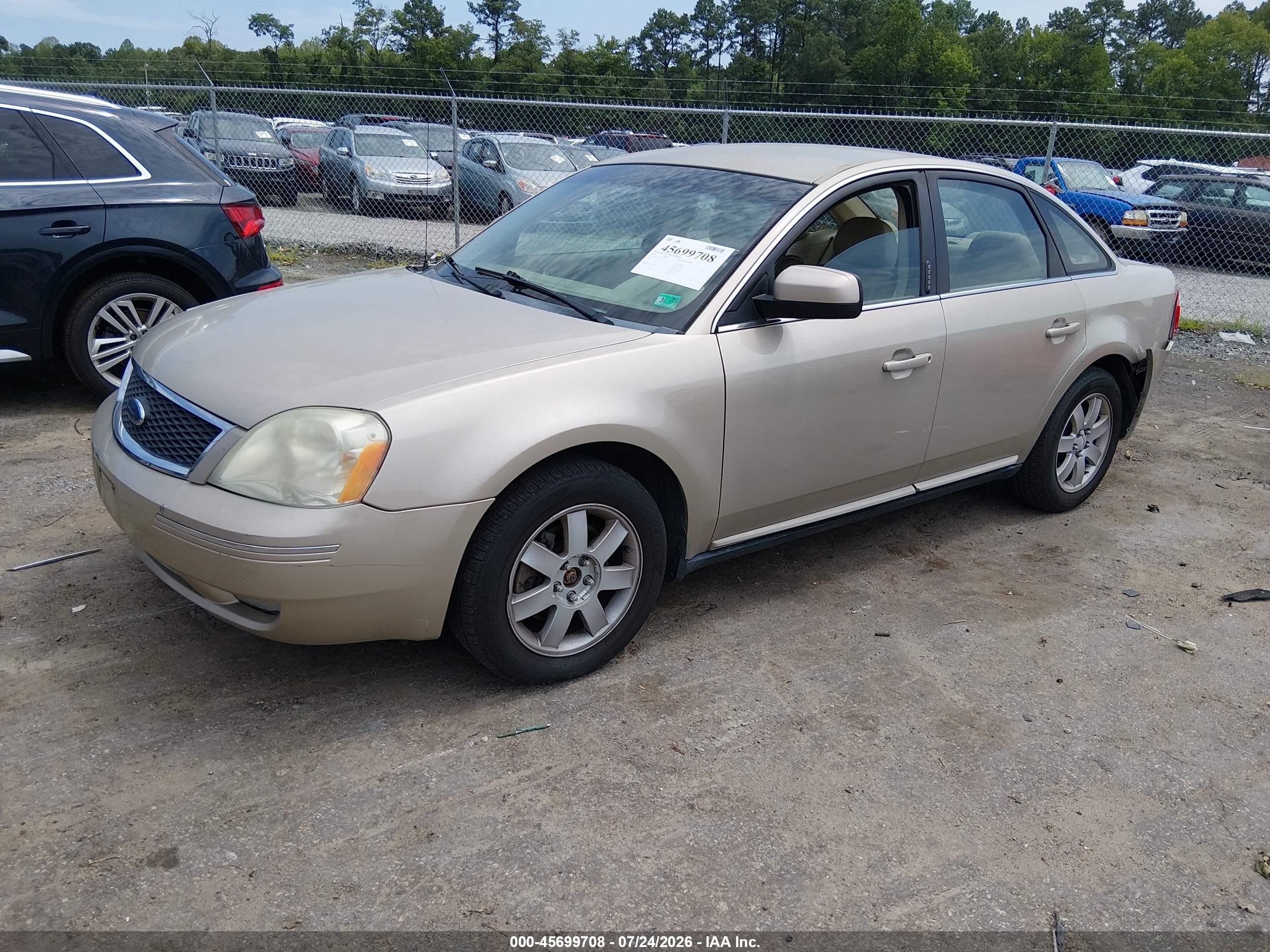 2006 Ford Five Hundred Sel Champagne vin: 1FAFP27166G173477
