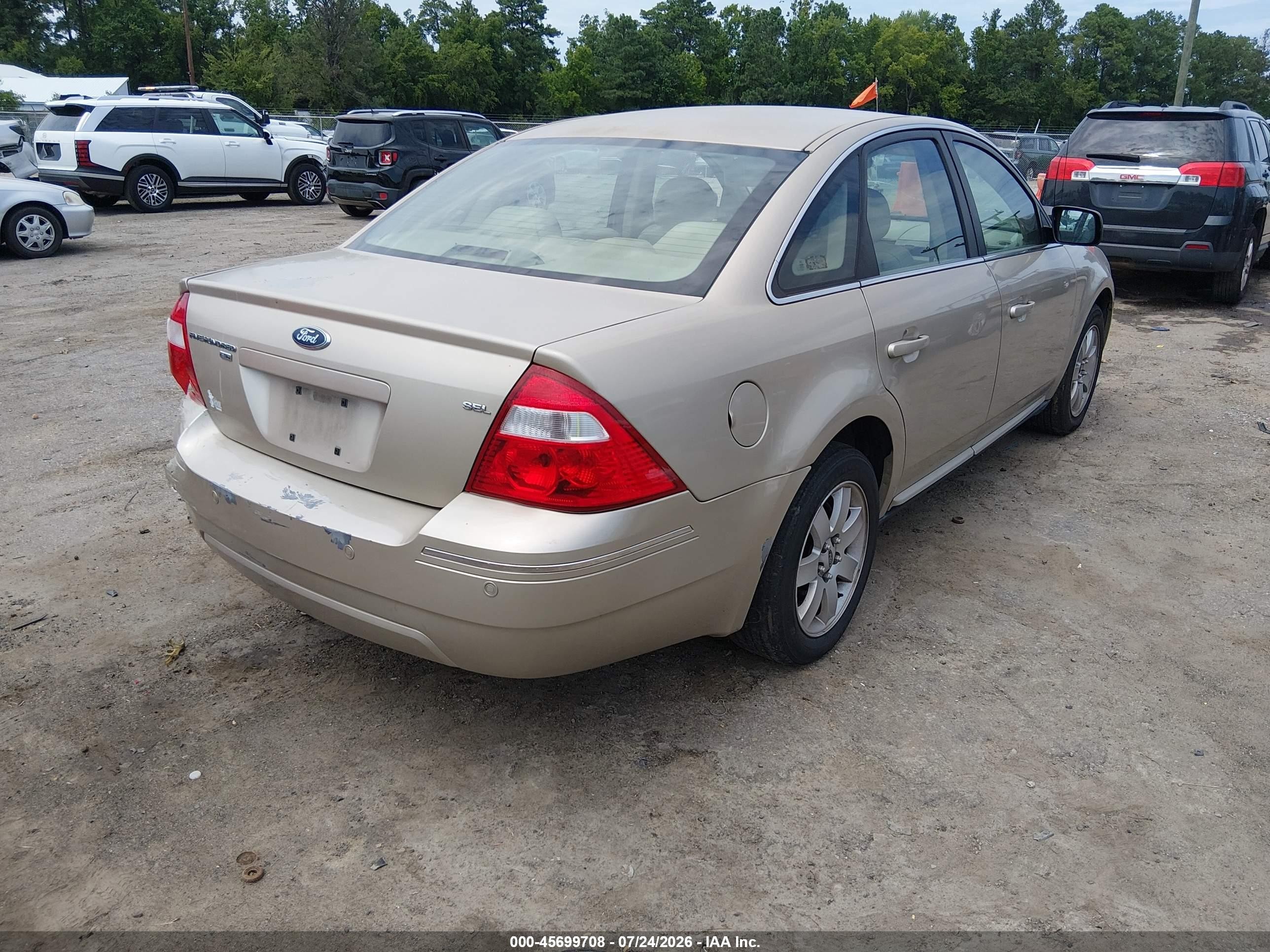 2006 Ford Five Hundred Sel Champagne vin: 1FAFP27166G173477