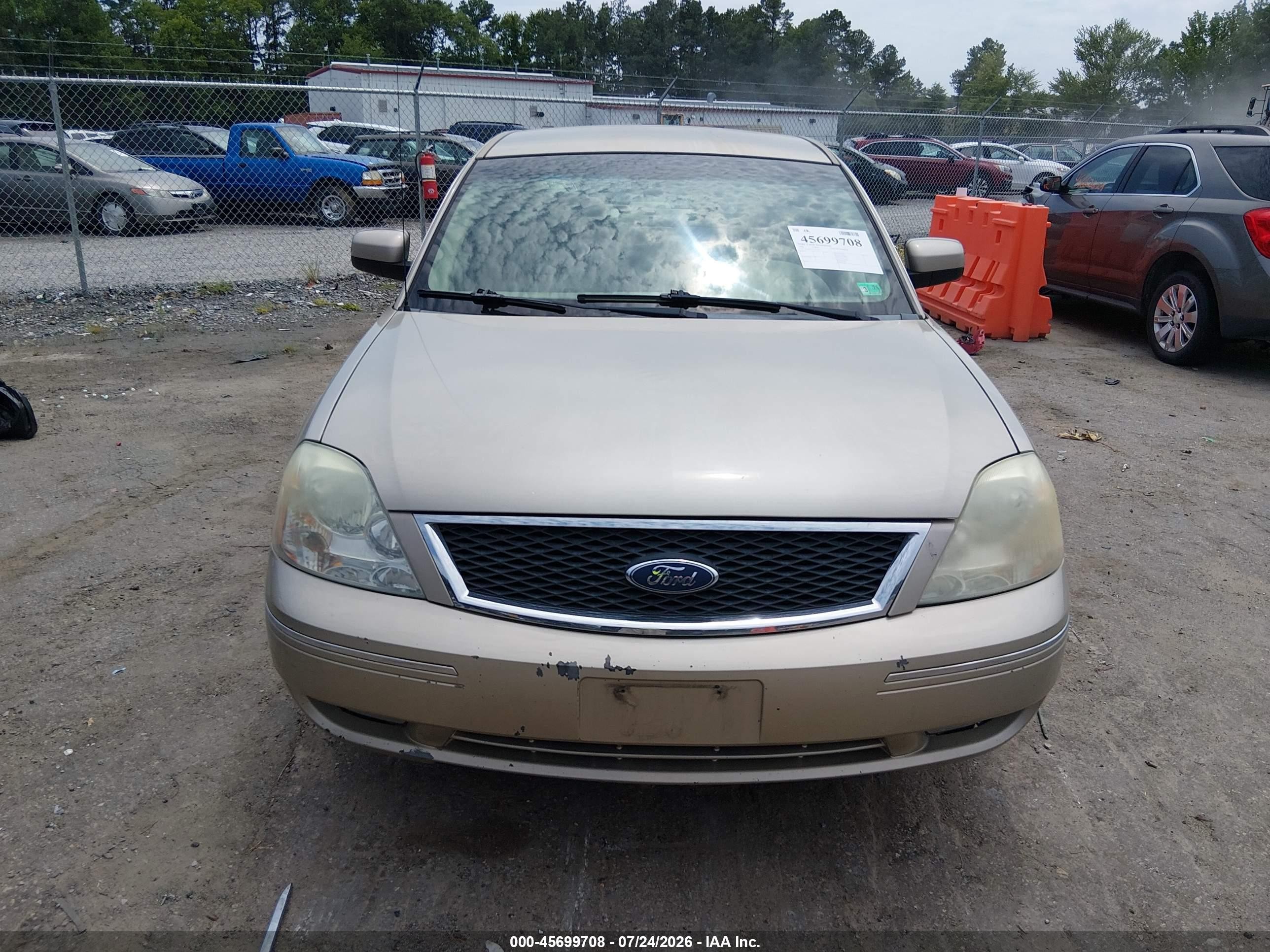 2006 Ford Five Hundred Sel Champagne vin: 1FAFP27166G173477