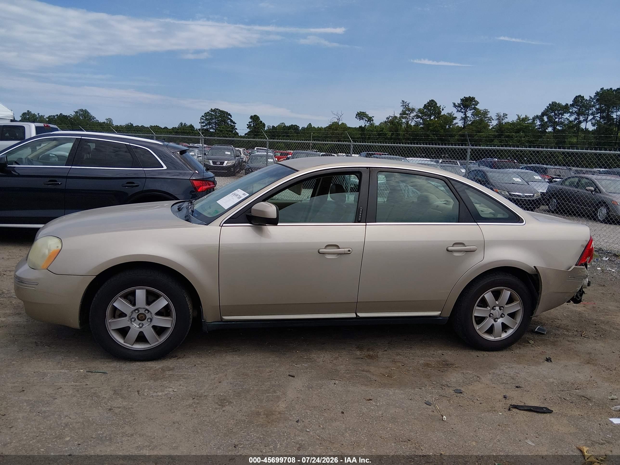 2006 Ford Five Hundred Sel Champagne vin: 1FAFP27166G173477