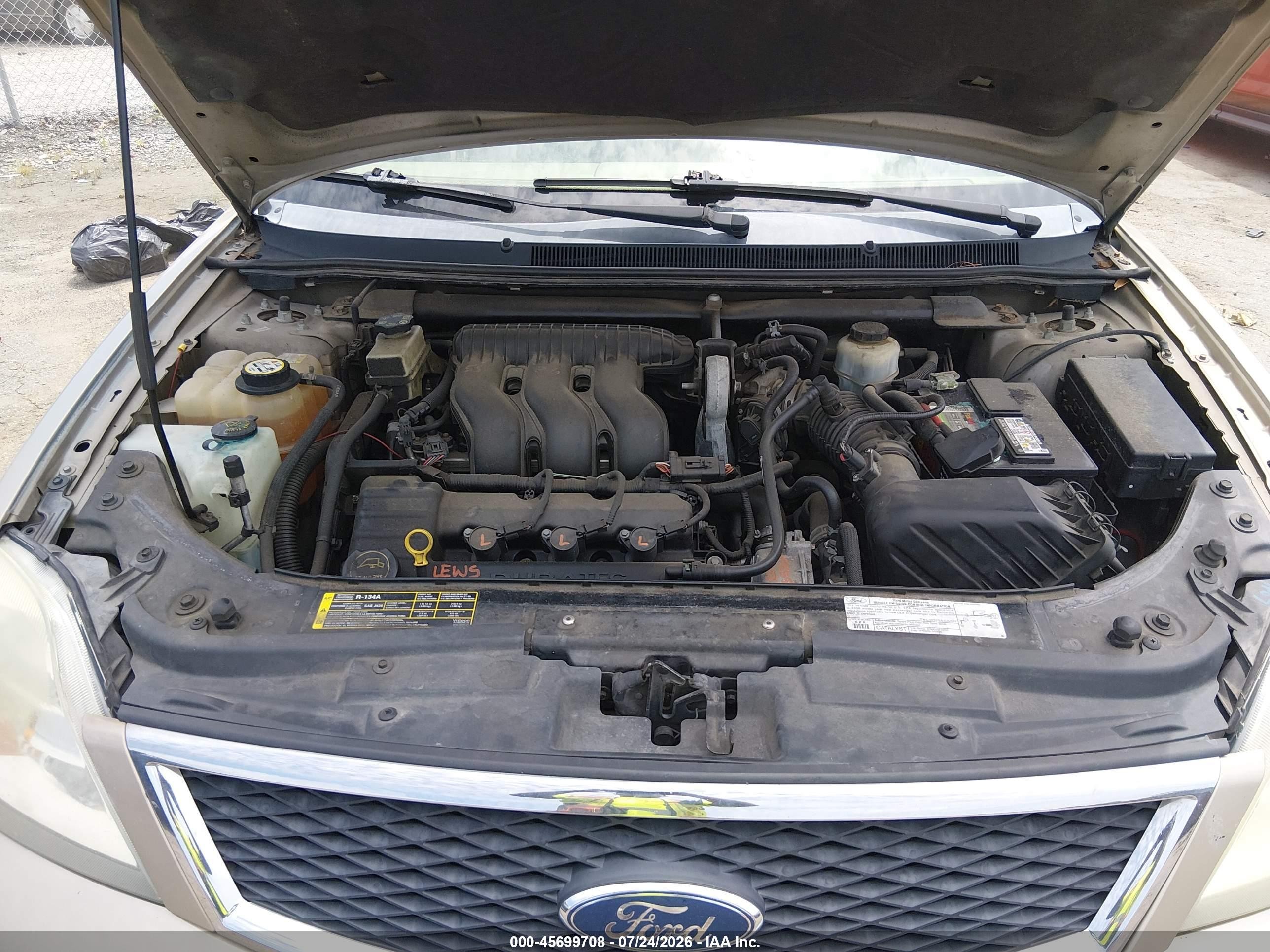 2006 Ford Five Hundred Sel Champagne vin: 1FAFP27166G173477