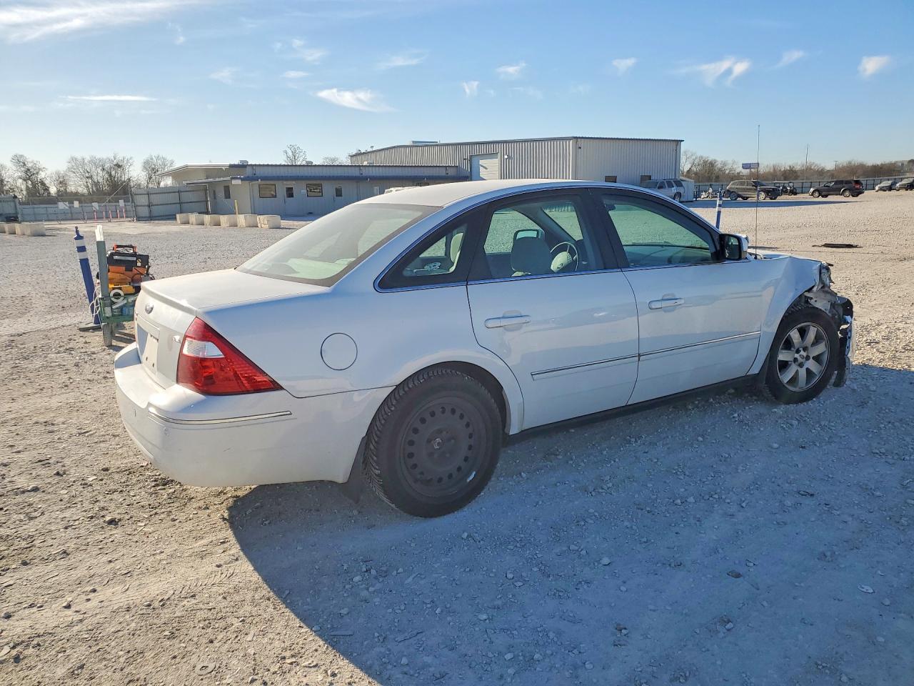 2006 Ford Five Hundred Sel White vin: 1FAFP27186G120375