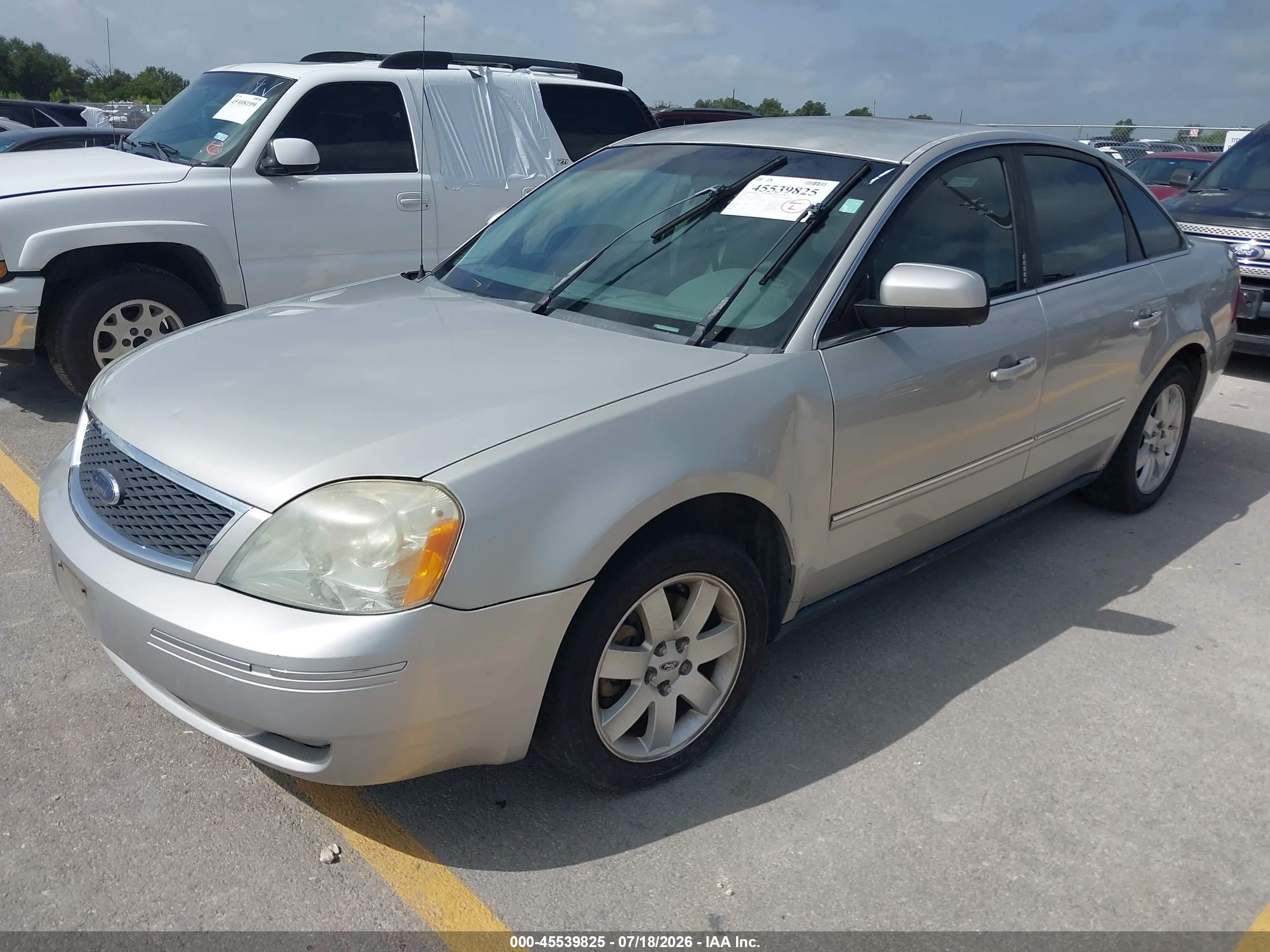 2006 Ford Five Hundred Sel Beige vin: 1FAFP271X6G143737