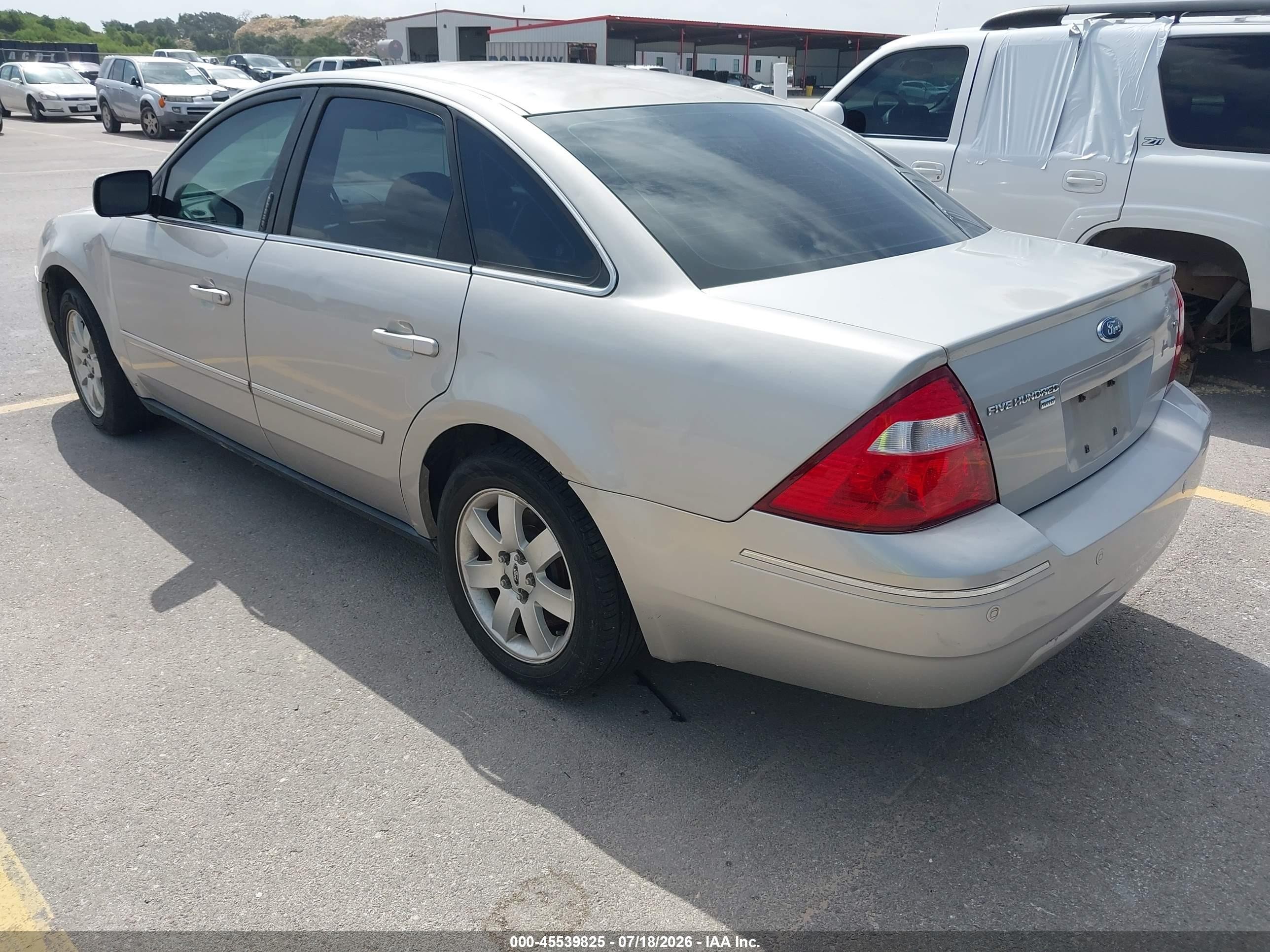 2006 Ford Five Hundred Sel Beige vin: 1FAFP271X6G143737