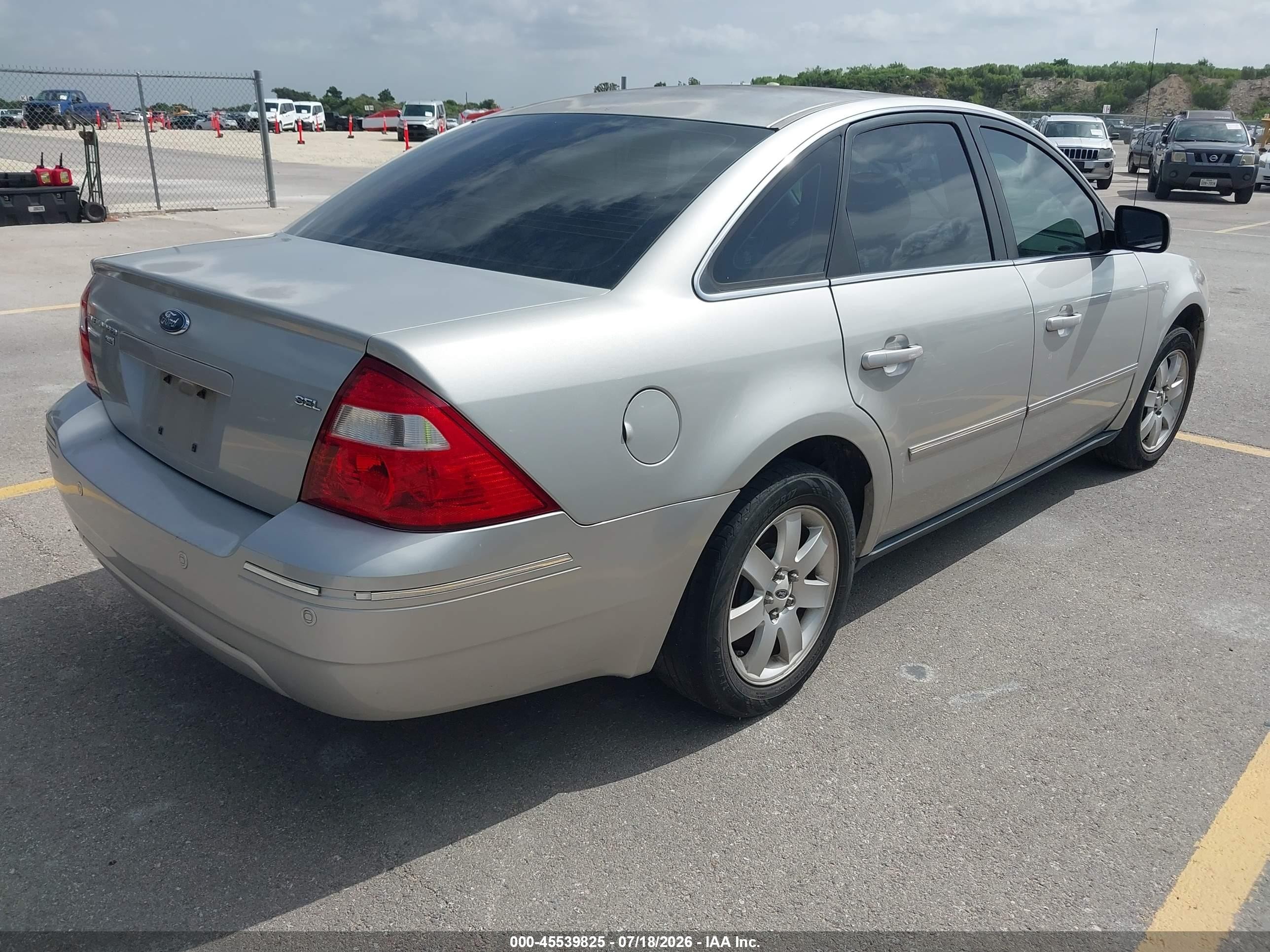 2006 Ford Five Hundred Sel Beige vin: 1FAFP271X6G143737