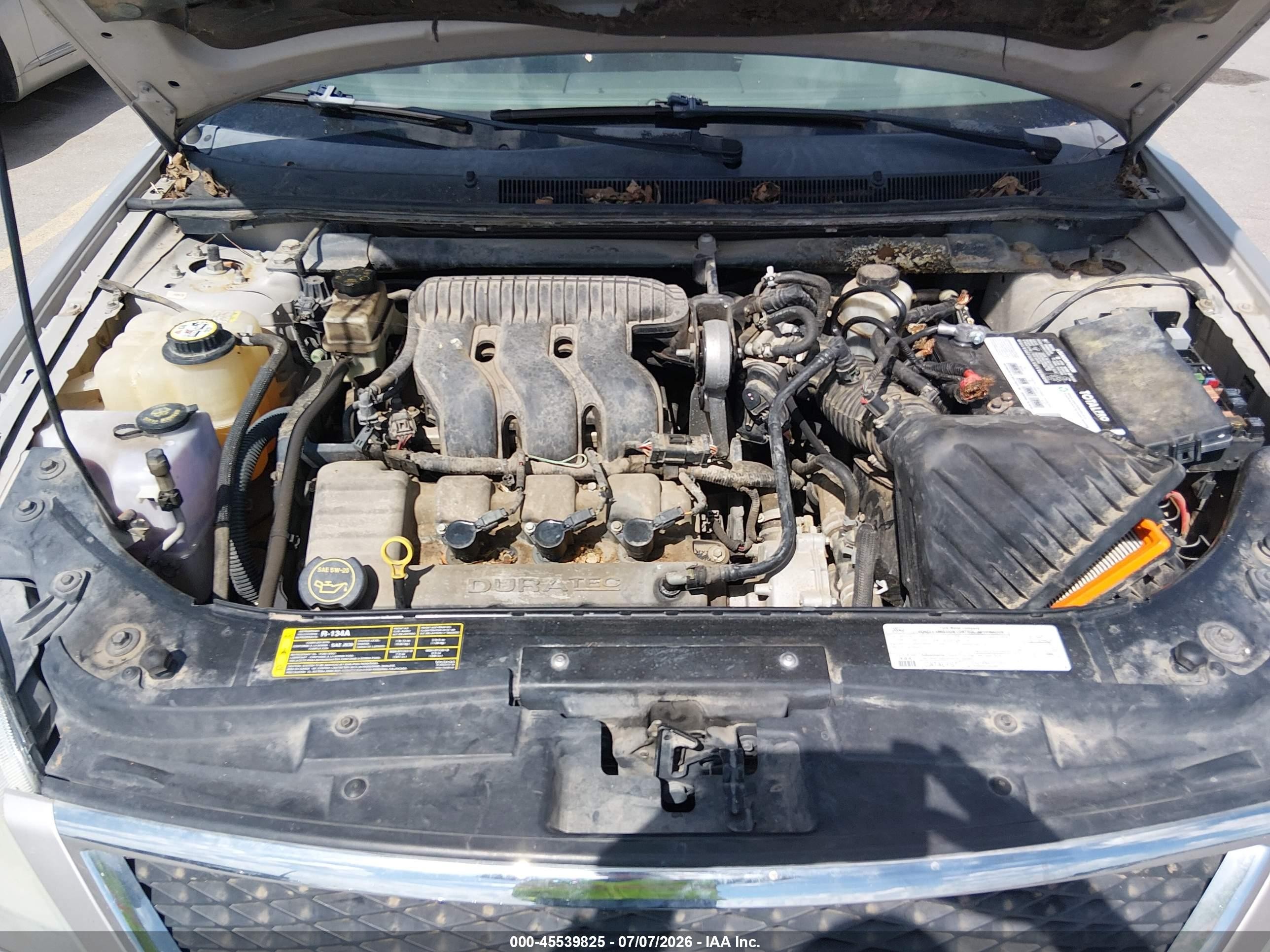 2006 Ford Five Hundred Sel Beige vin: 1FAFP271X6G143737