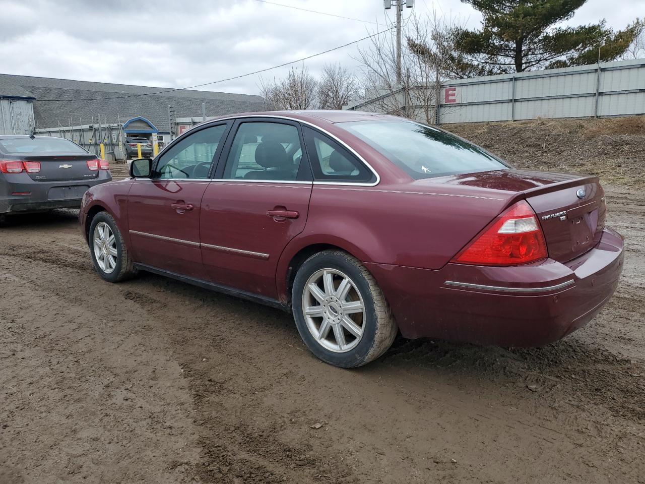 2005 Ford Five Hundred Limited Maroon vin: 1FAFP28175G191967