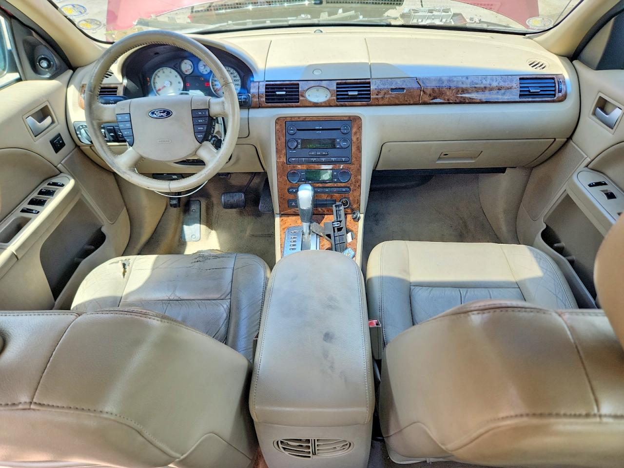2005 Ford Five Hundred Limited Burgundy vin: 1FAFP28185G125671