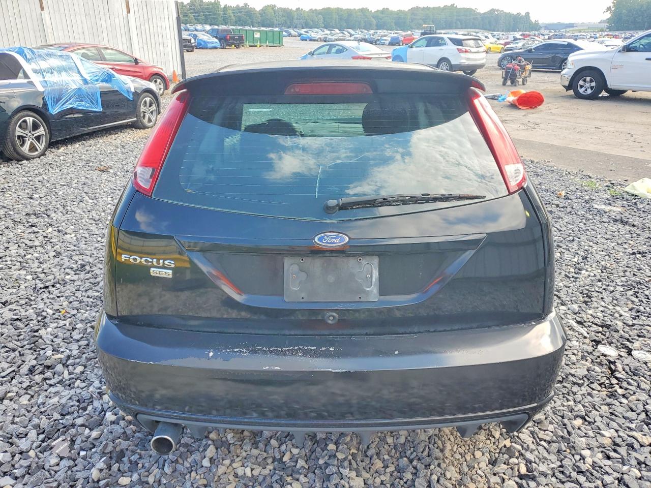 2007 Ford Focus Zx3 Черный vin: 1FAFP31N27W201414